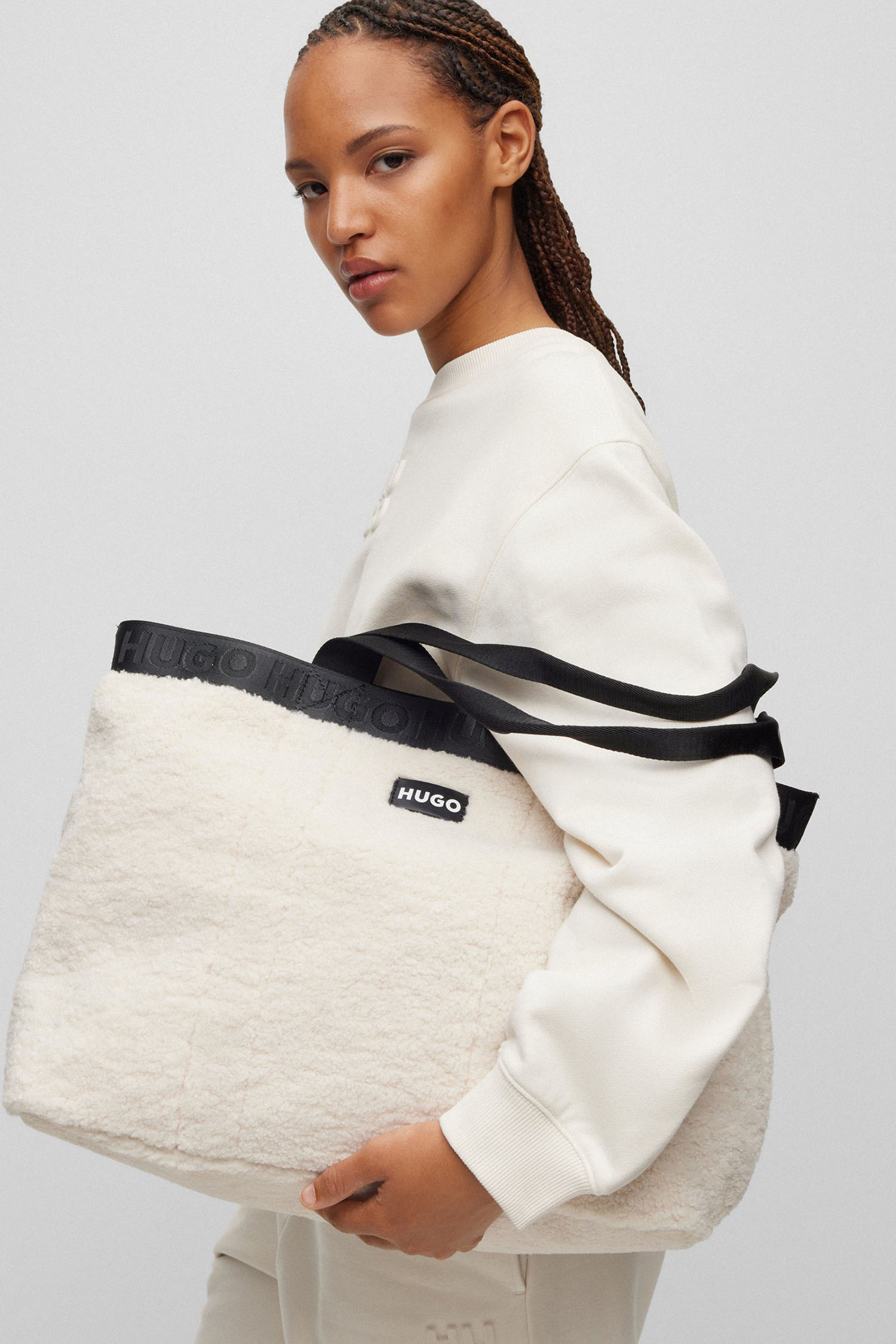 Женская белая сумка HUGO 50503934;110