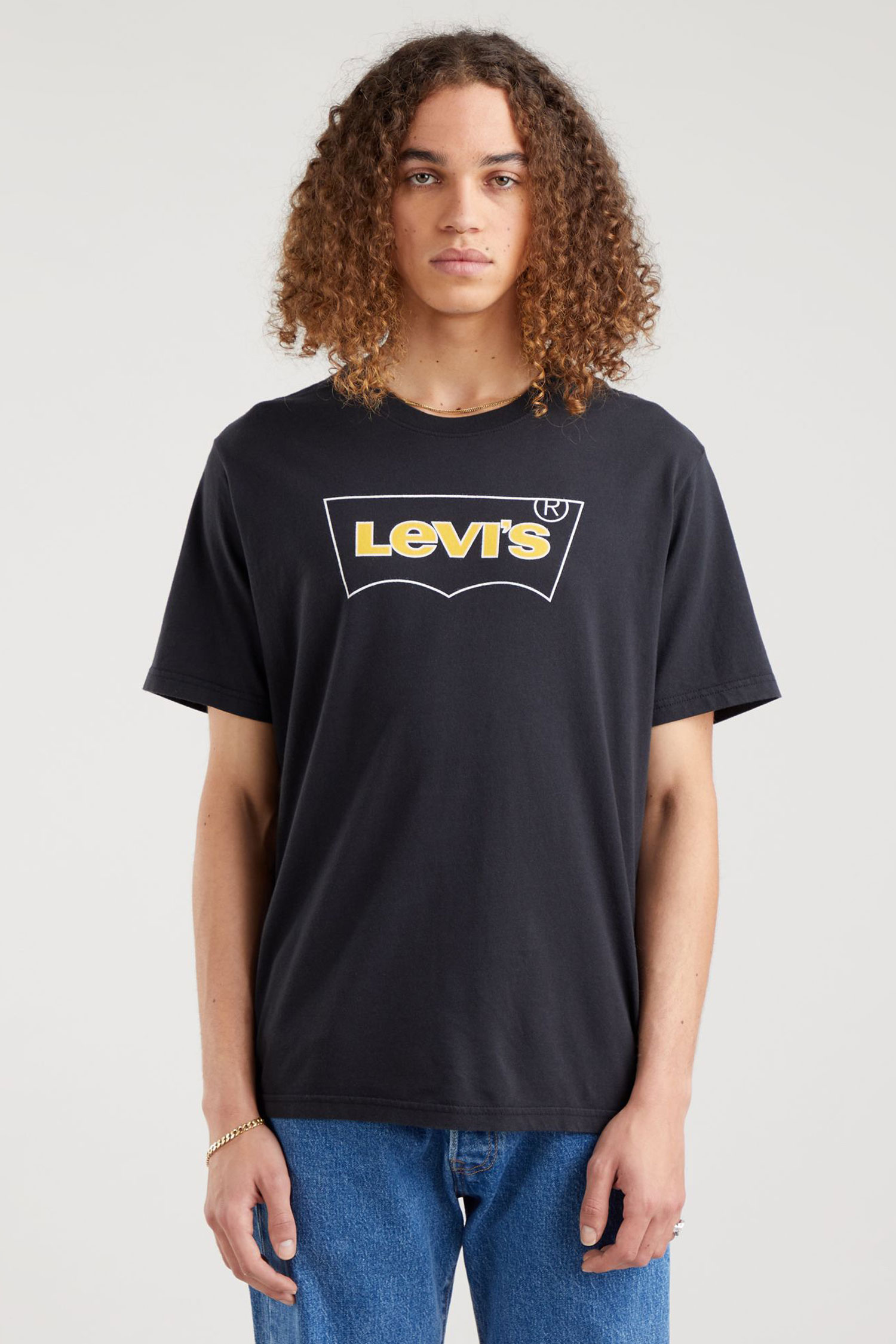 Мужская черная футболка Levi’s® 16143;0474
