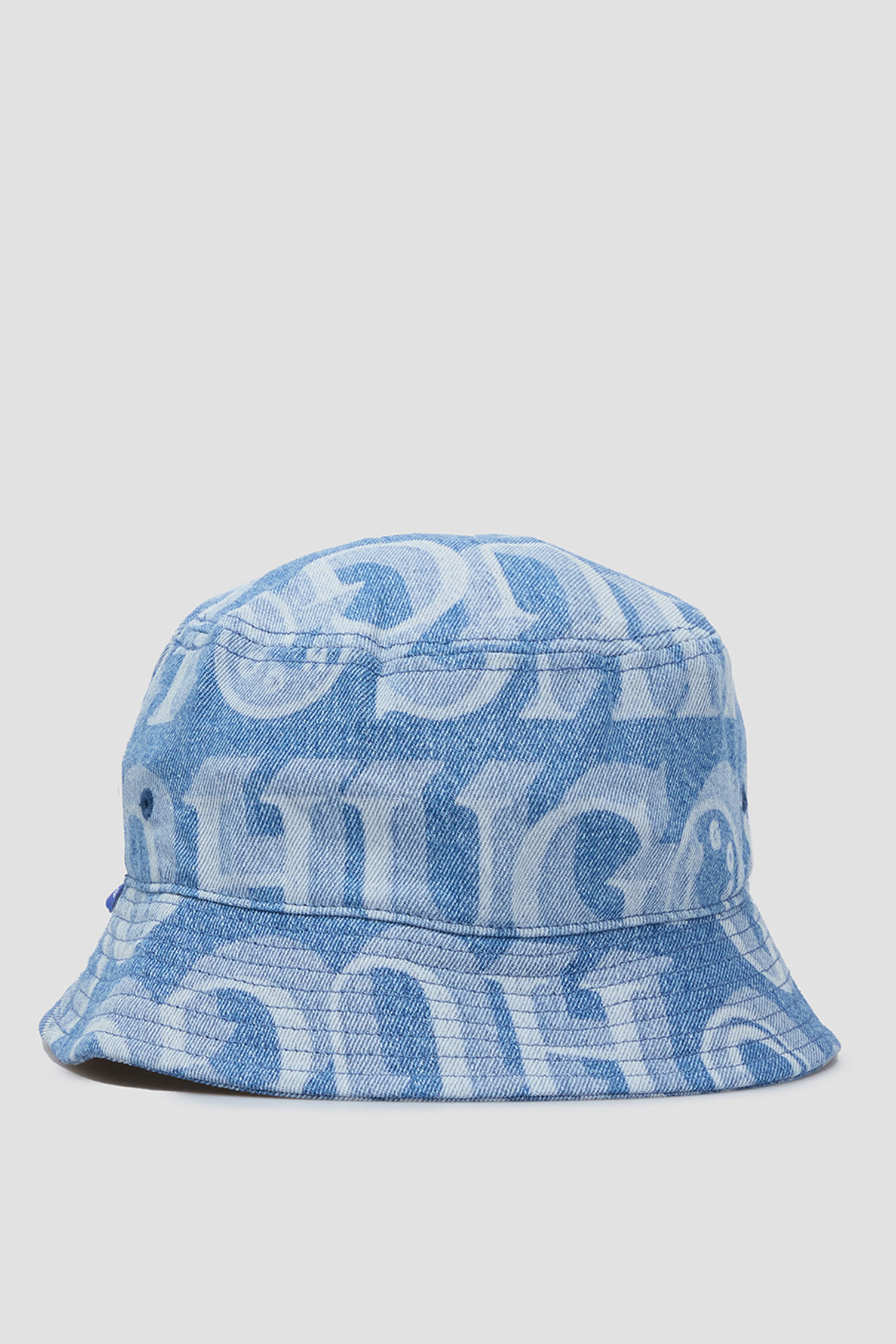 Жіноча блакитна джинсова панама з візерунком HUGO BLUE 50535392;406