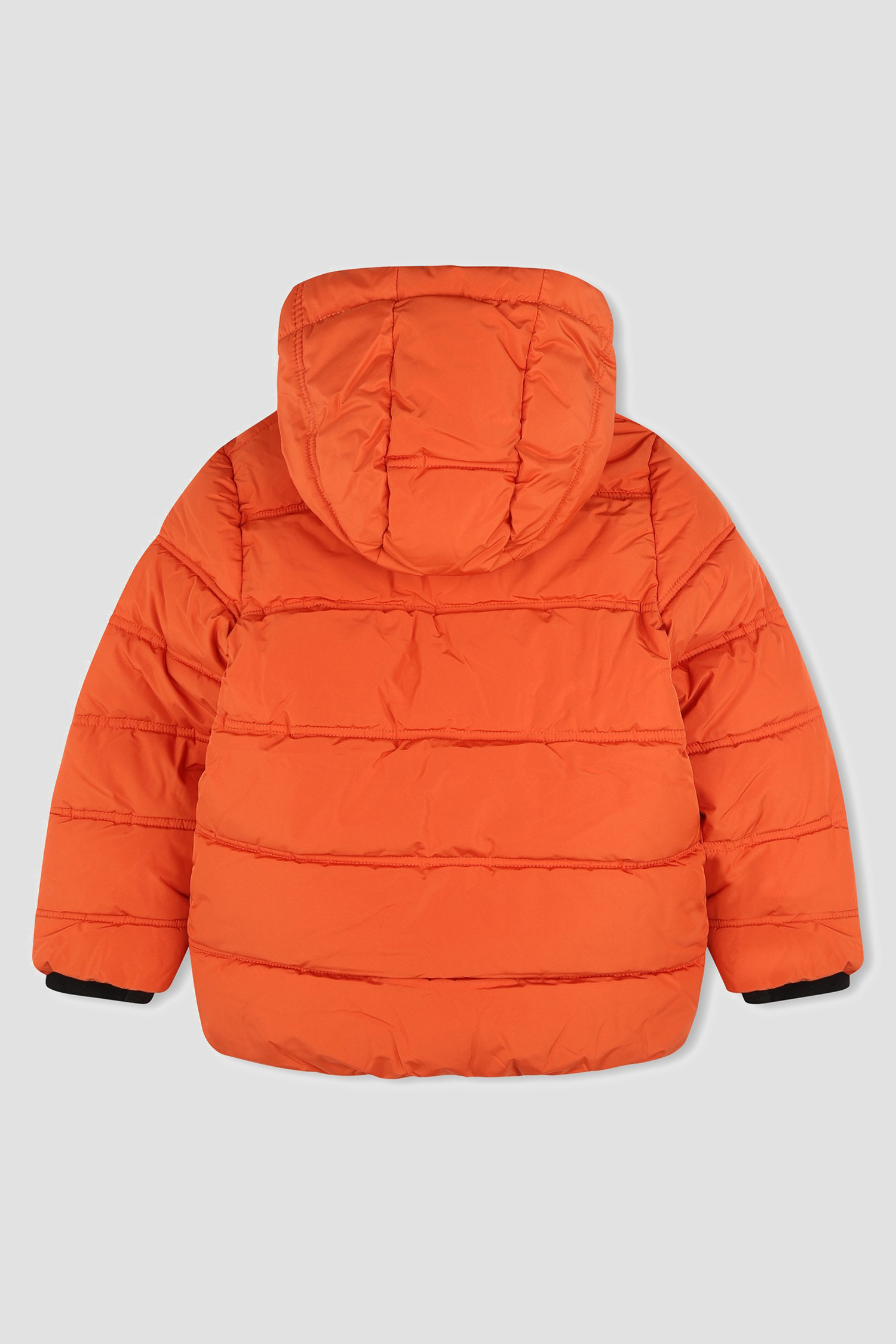 Детская оранжевая куртка BOSS kids J26518;388