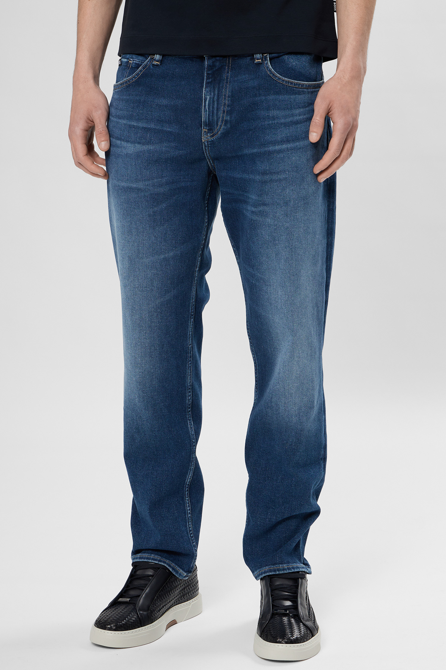Чоловічі темно-сині джинси BOSS 50557515;419