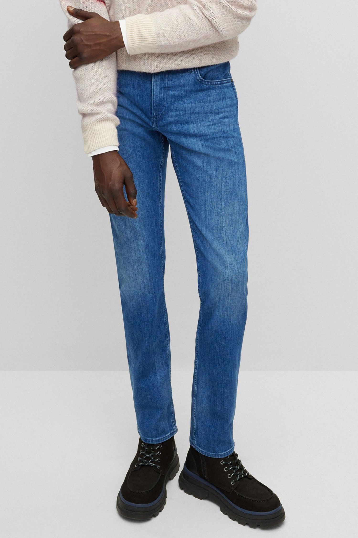 Мужские синие джинсы BOSS 50470506;420