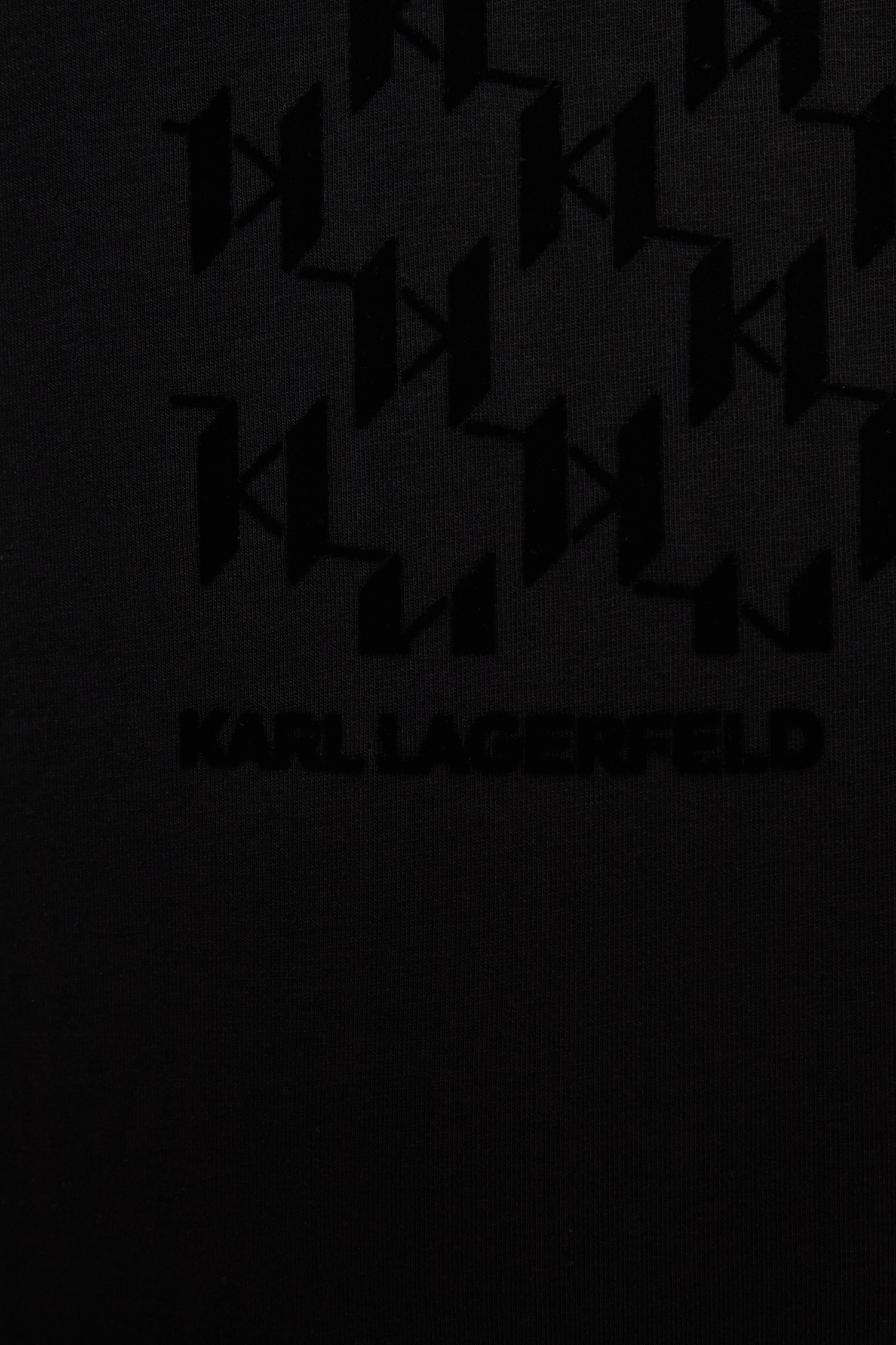 Чоловіча чорна футболка Karl Lagerfeld 561221.755040;990