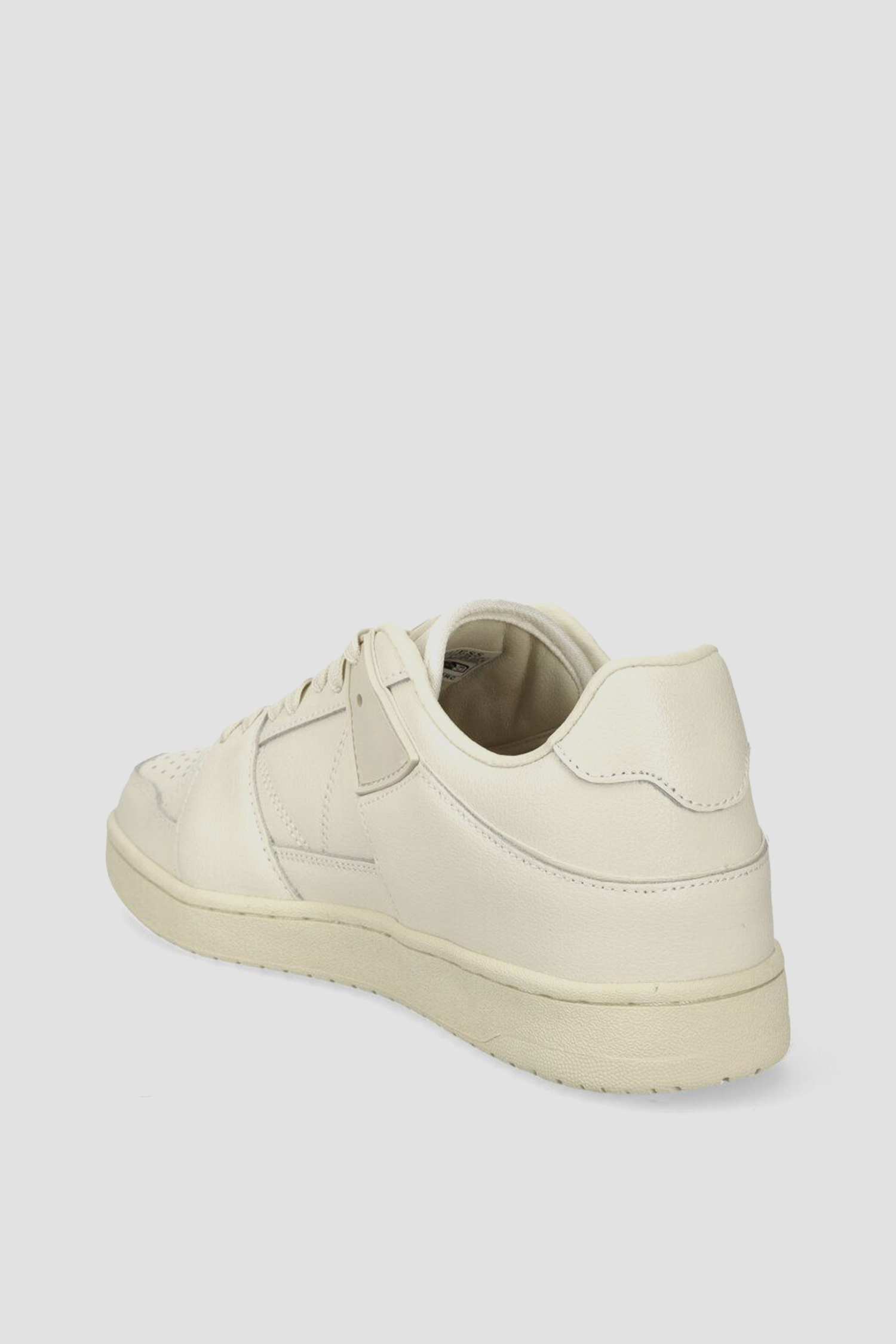 Мужские белые кожаные сникерсы Guess FMJSAW.ELE12;WHITE