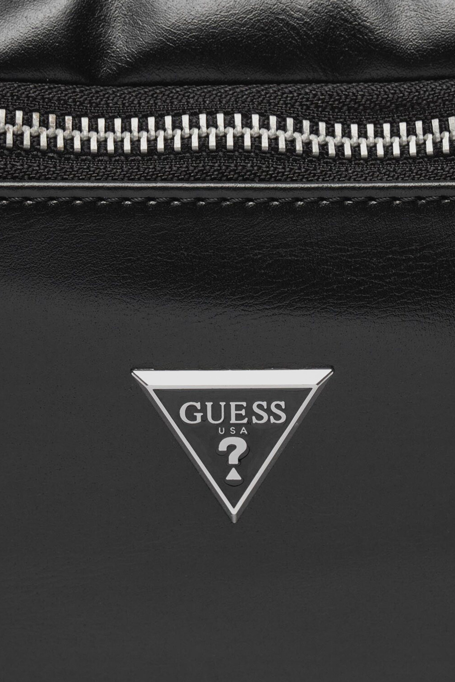 Чоловіча чорна поясна сумка Guess HMBELG.P4188;BLA