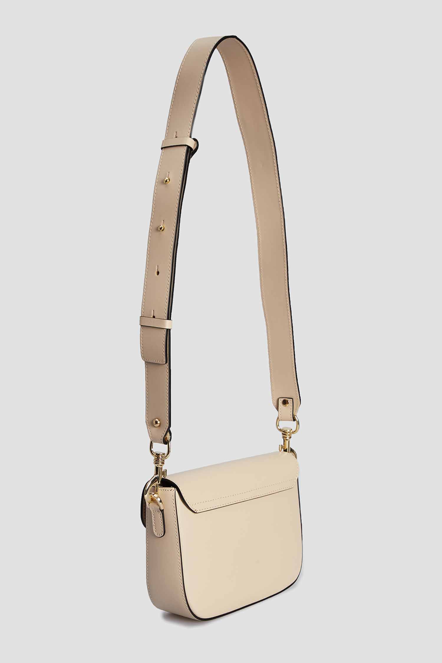 Женская бежевая кожаная сумка BALDININI B3B050XXVITE;9012