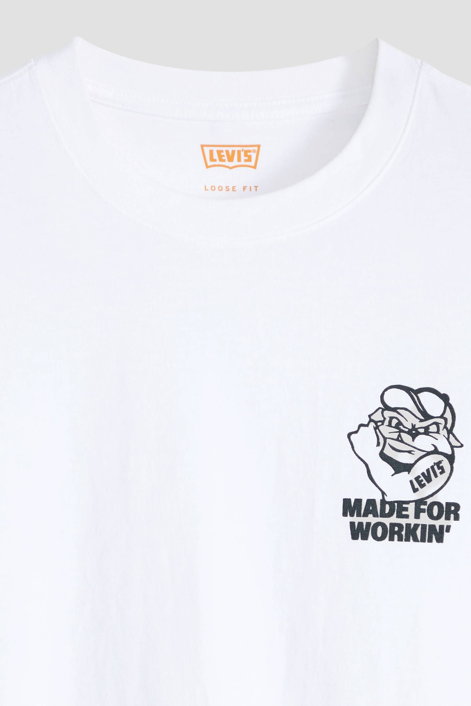 Чоловіча біла футболка Levi’s® 003XL;0006