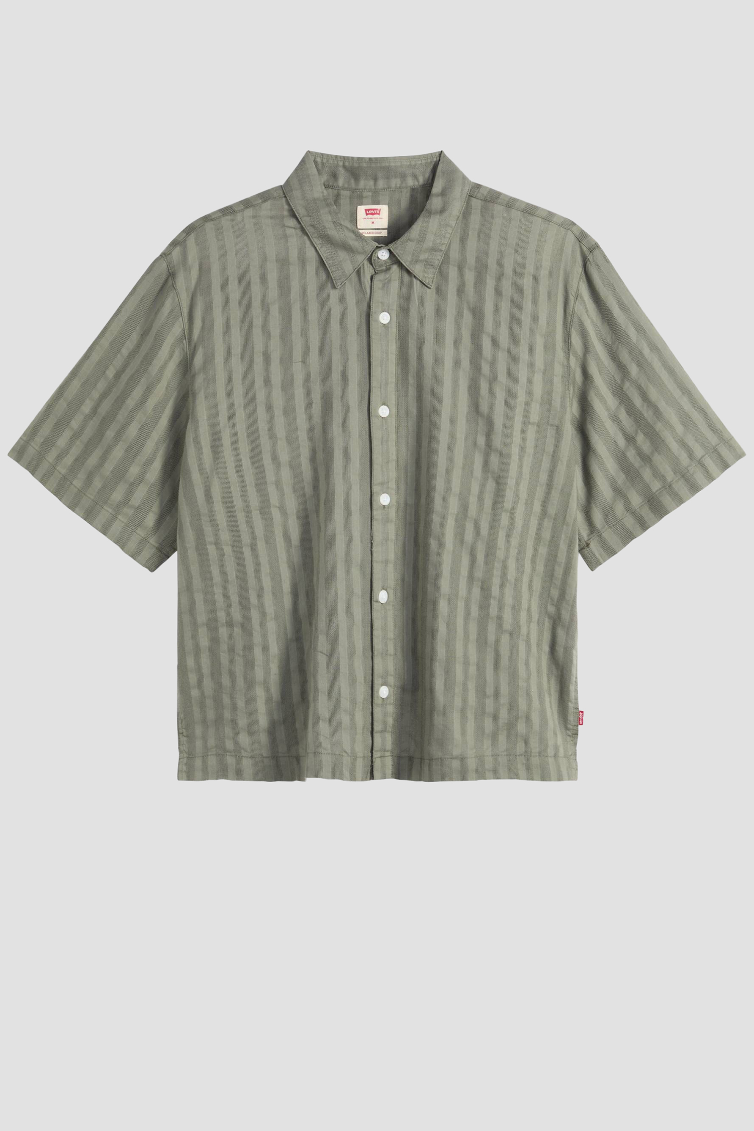 Чоловіча оливкова сорочка у смужку Levi’s® 005GH;0002
