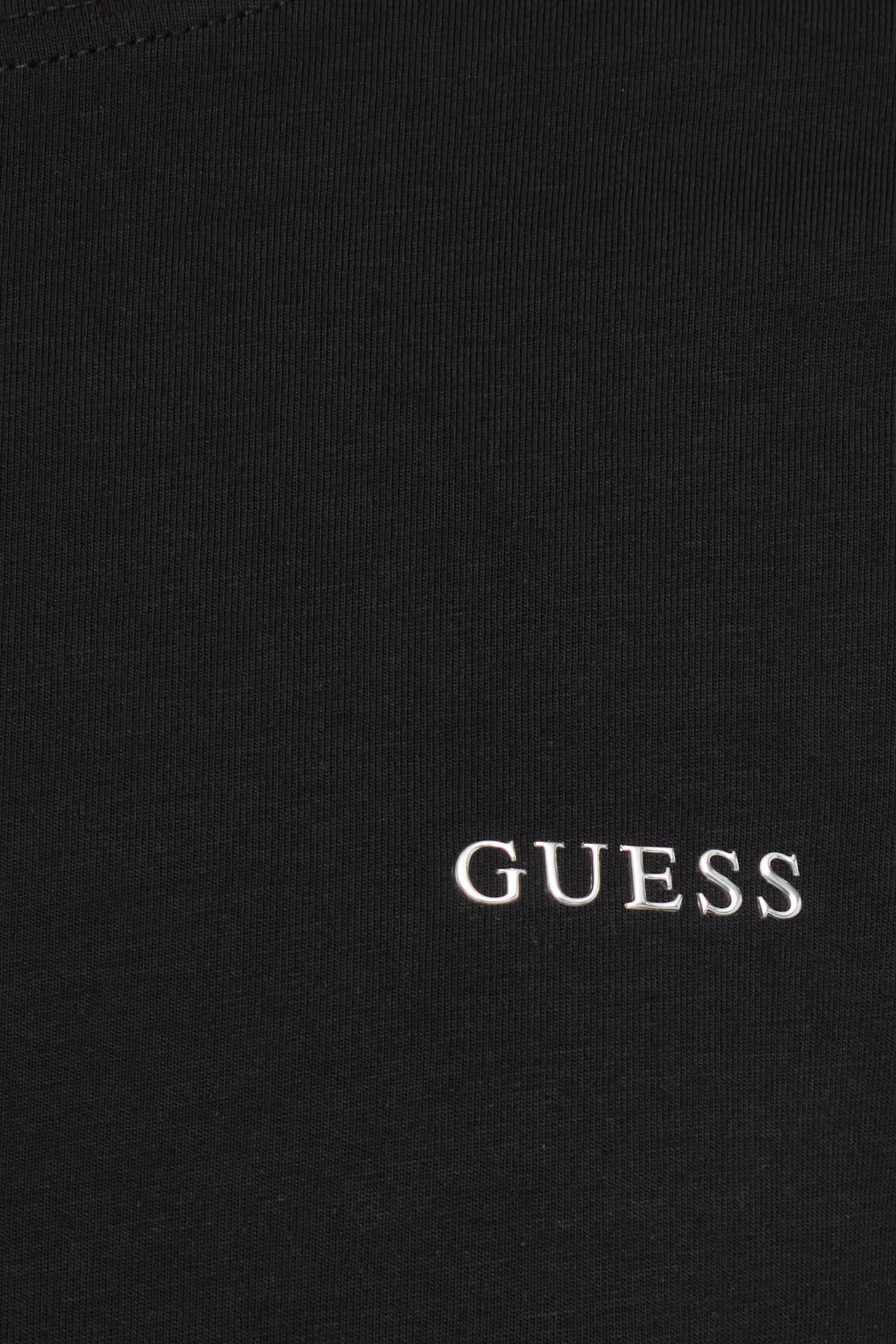 Жіноча чорна футболка Guess V6RI07.J1314;JBLK