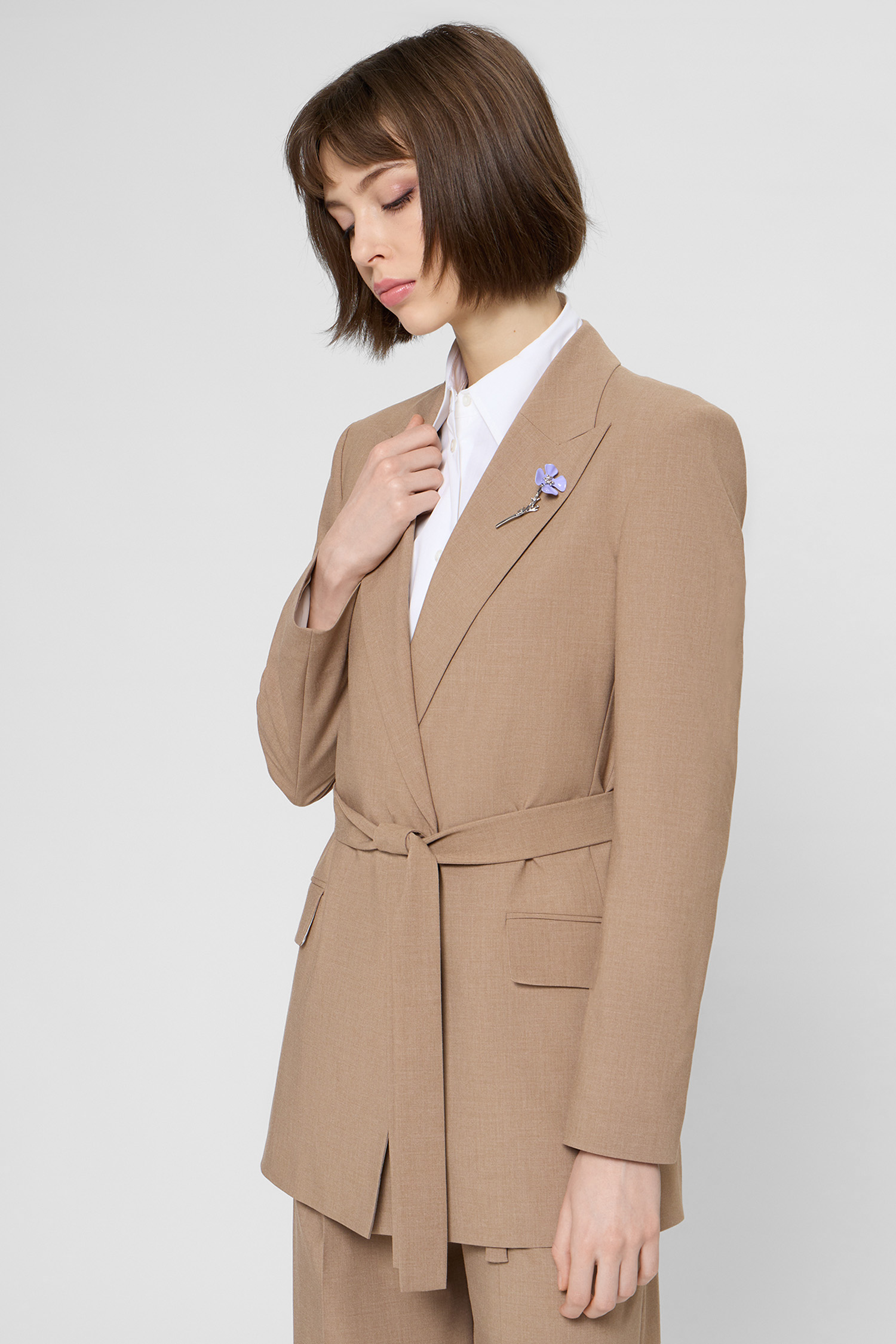 Жіночий бежевий жакет HUGO 50554029;975