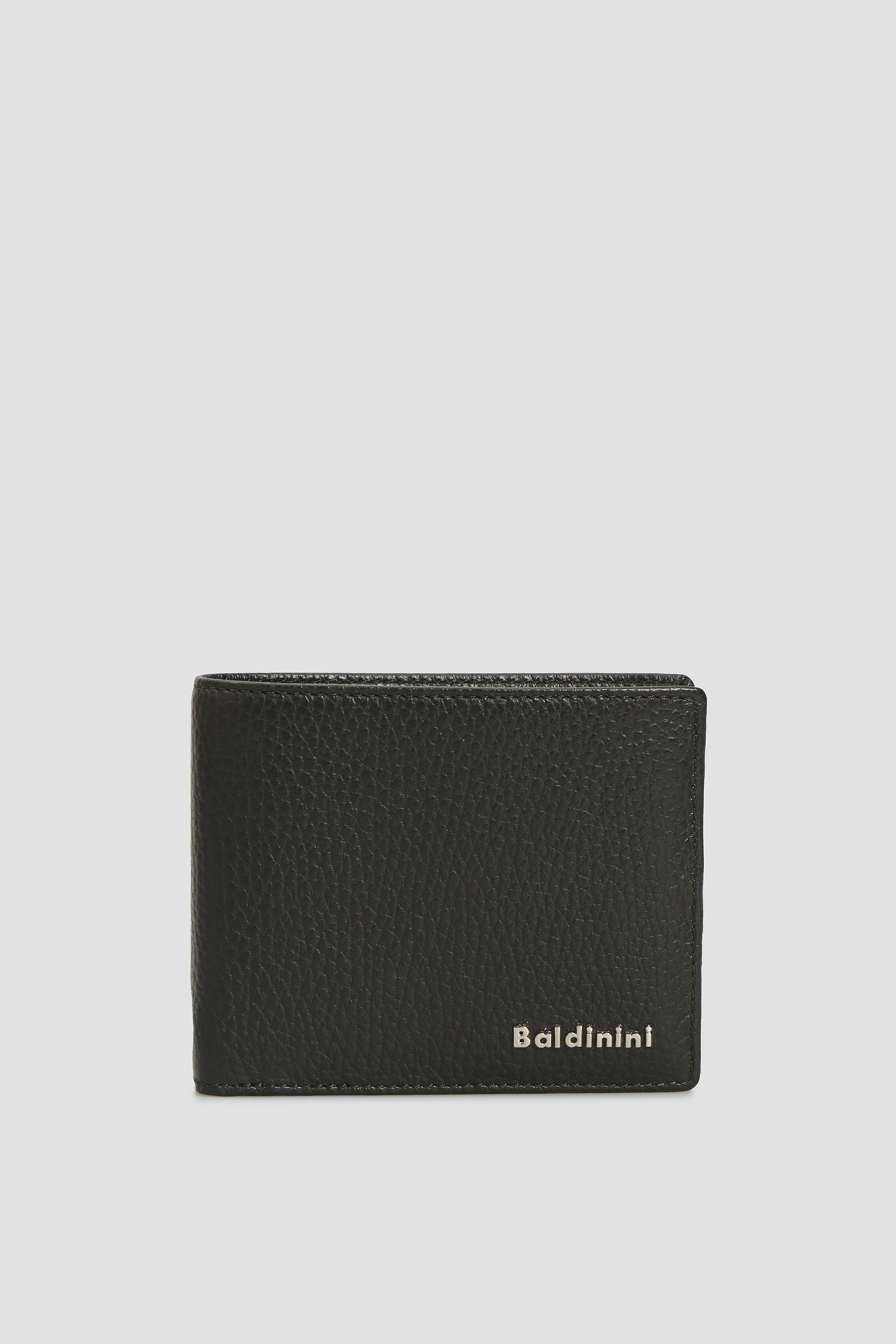 Черный кожаный кошелек для парней Baldinini Q2B005CERV;0000