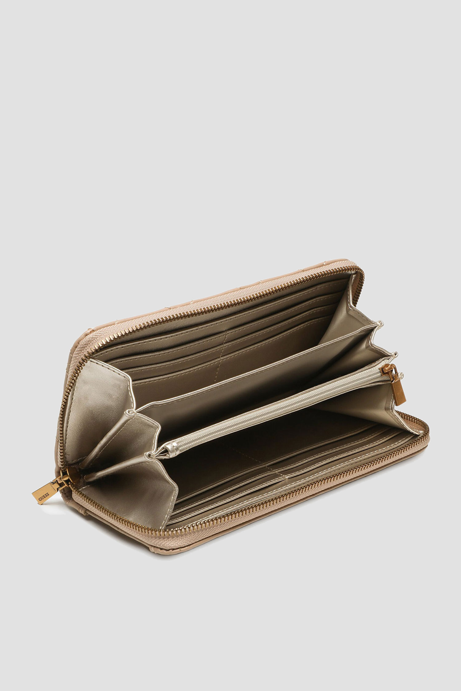 Жіночий бежевий гаманець Guess SWQB89.84460;BEI