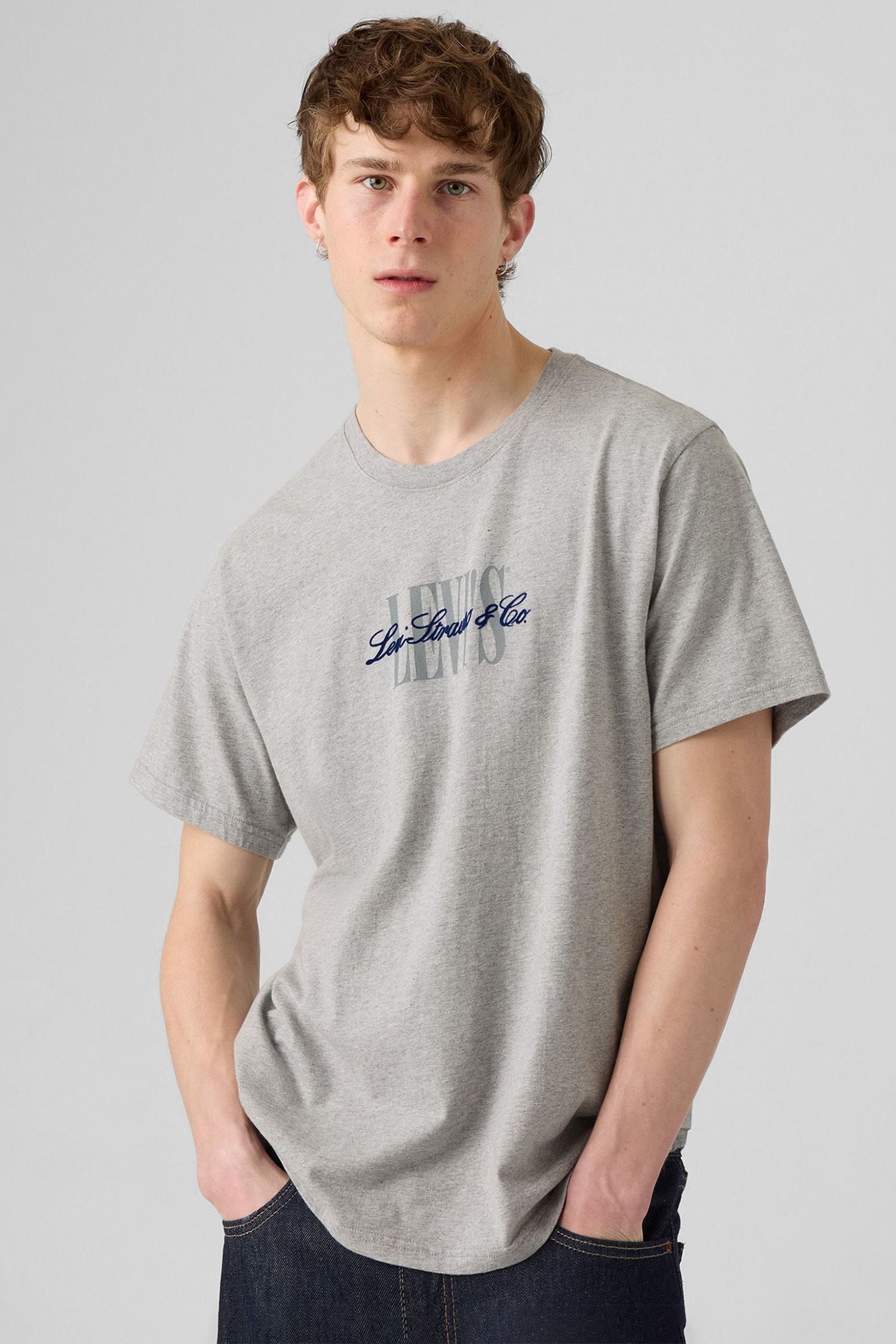 Чоловіча сіра футболка Levi’s® 16143;1682