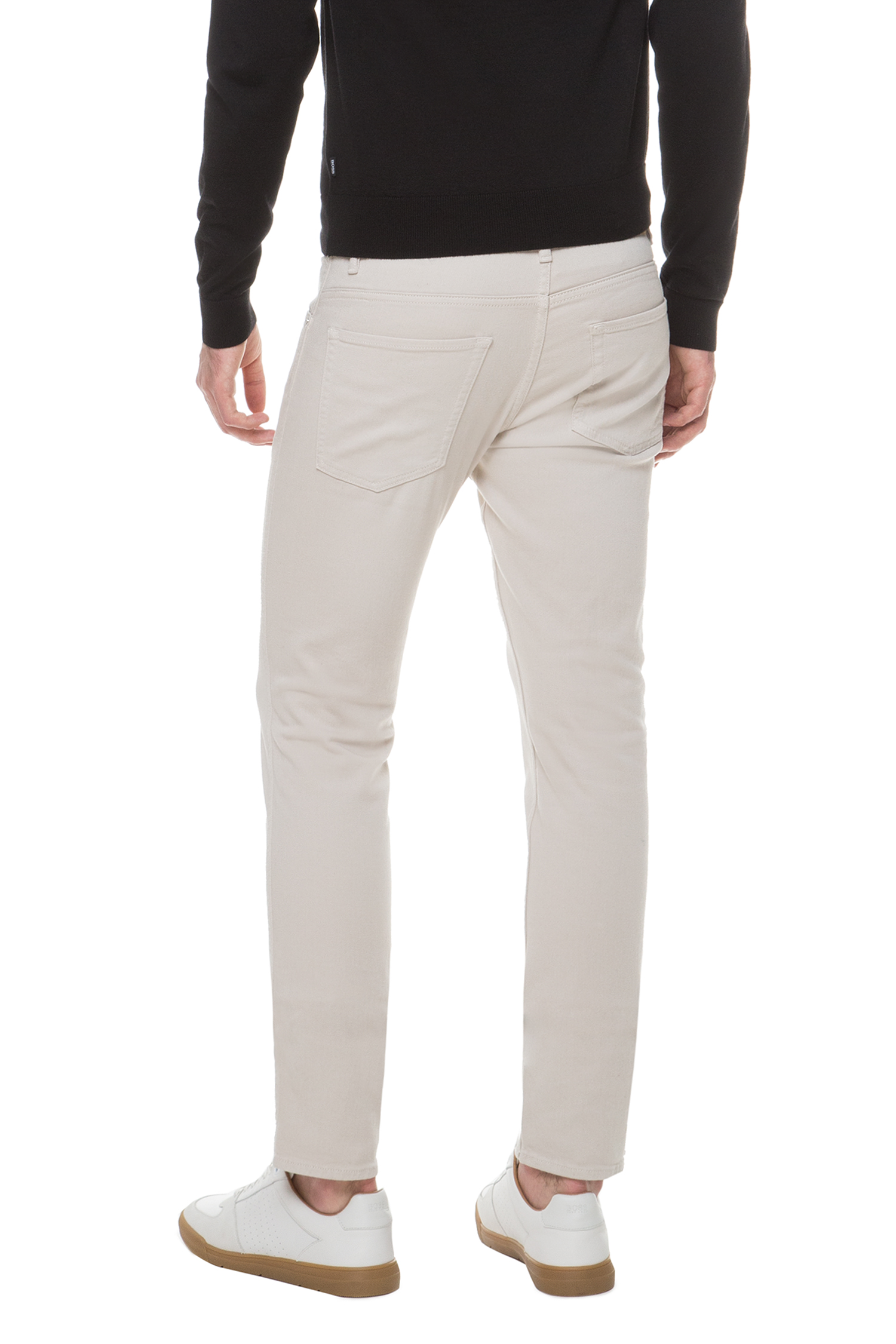 Мужские бежевые джинсы Candiani Slim Fit BOSS 50421068;102 — Ultrashop