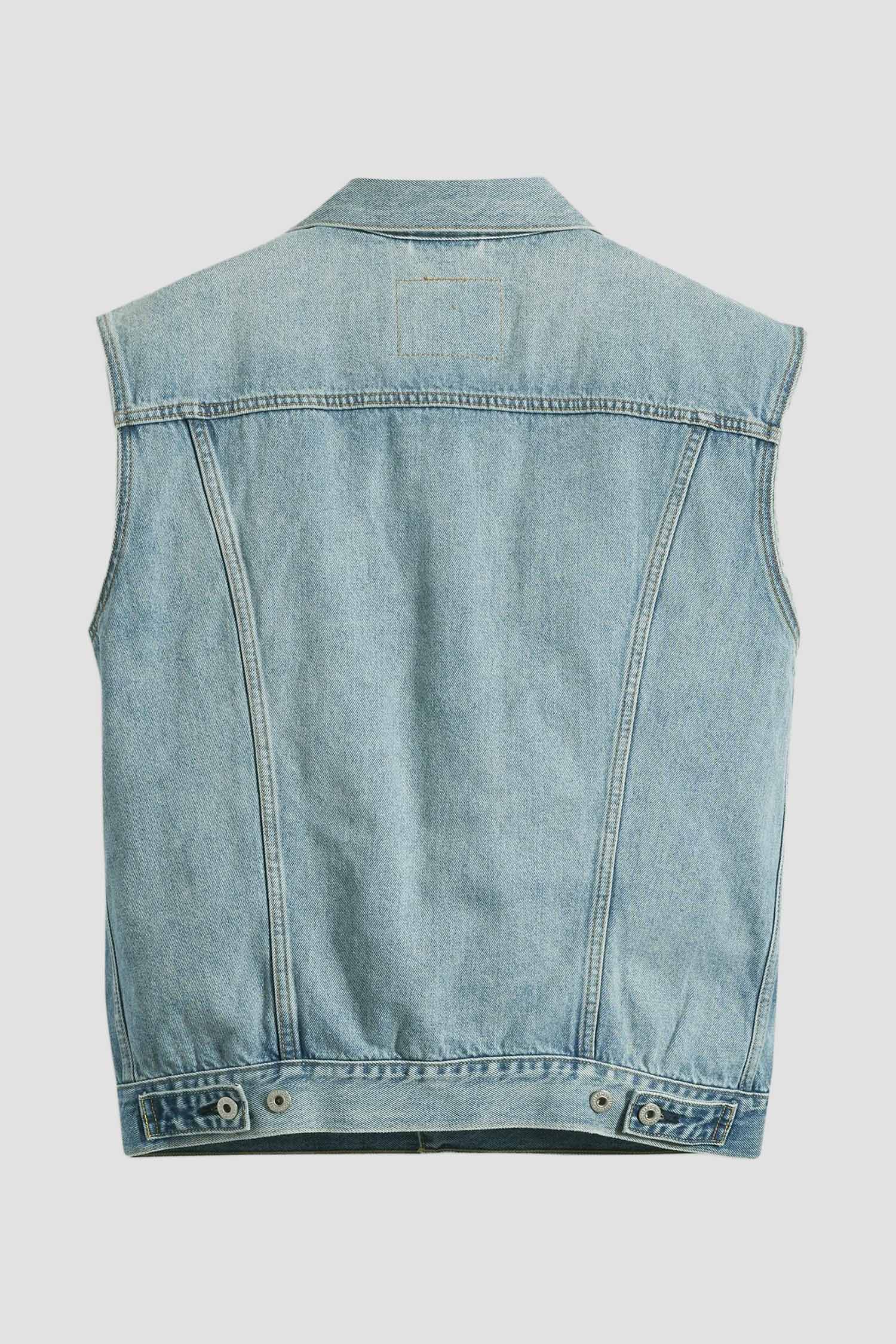 Чоловічий блакитний джинсовий жилет Levi’s® A5789;0000