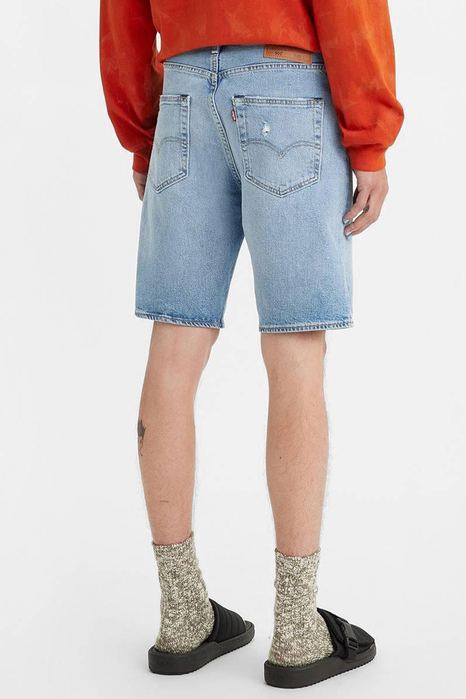 Мужские голубые джинсовые шорты 501® Levi’s® 36512;0186