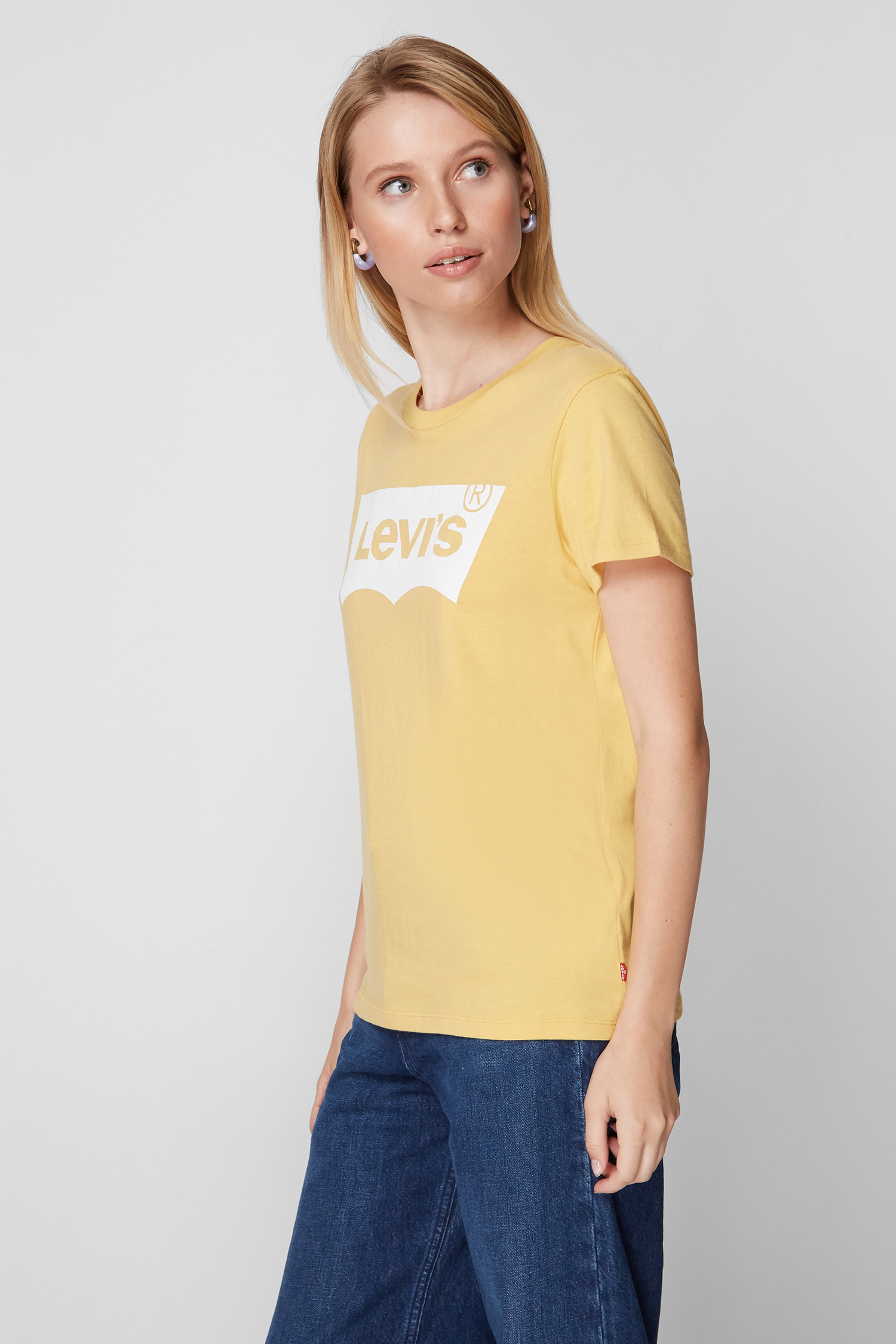 Женская желтая футболка Levi’s® 17369;0778