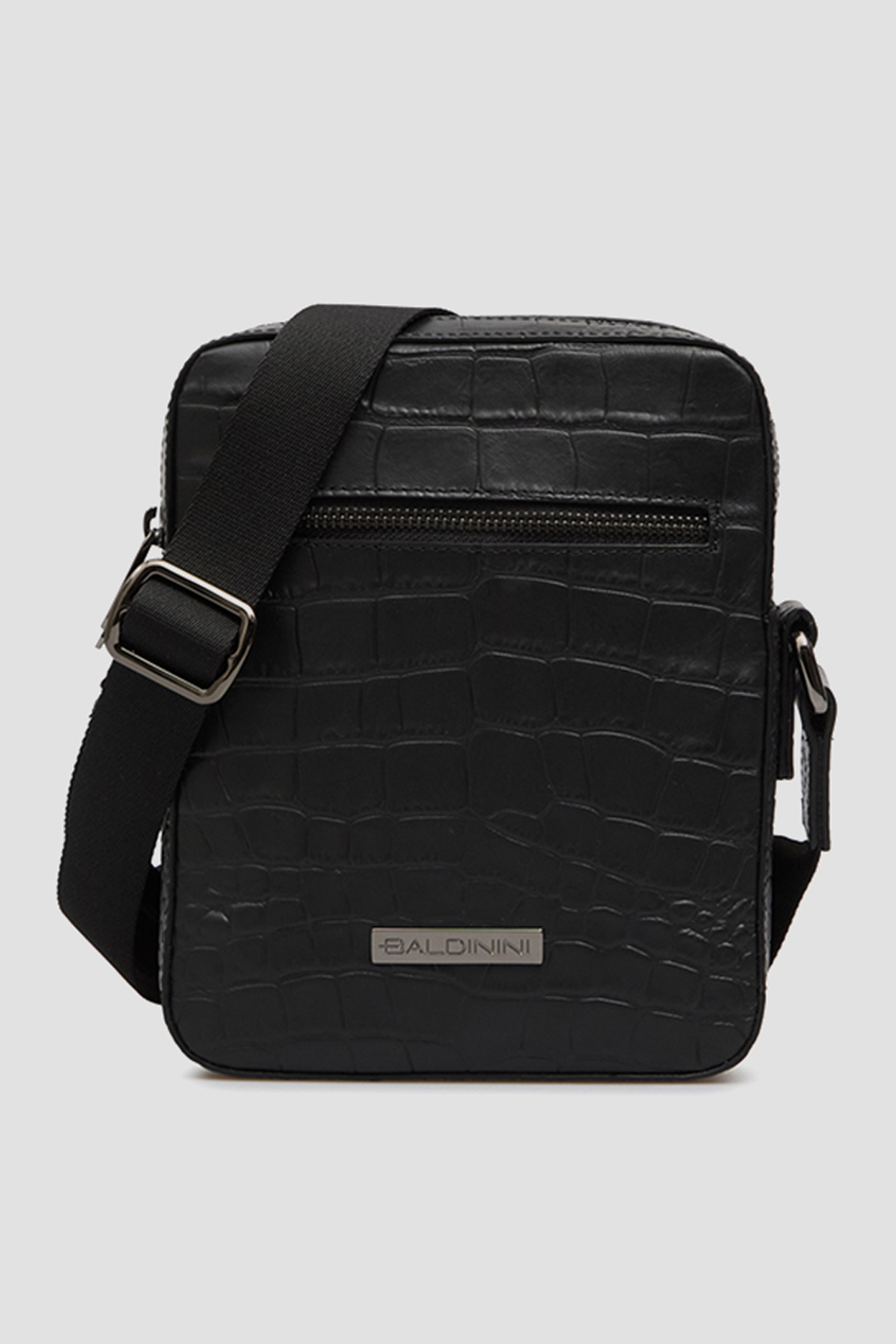 Мужская черная кожаная сумка BALDININI C3A002XXCOCC;0000