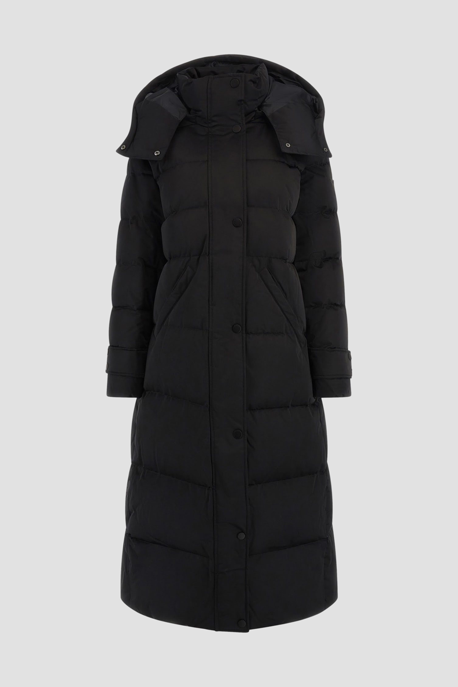 Женский черный пуховик Guess W3BL41.WFSW2;JBLK