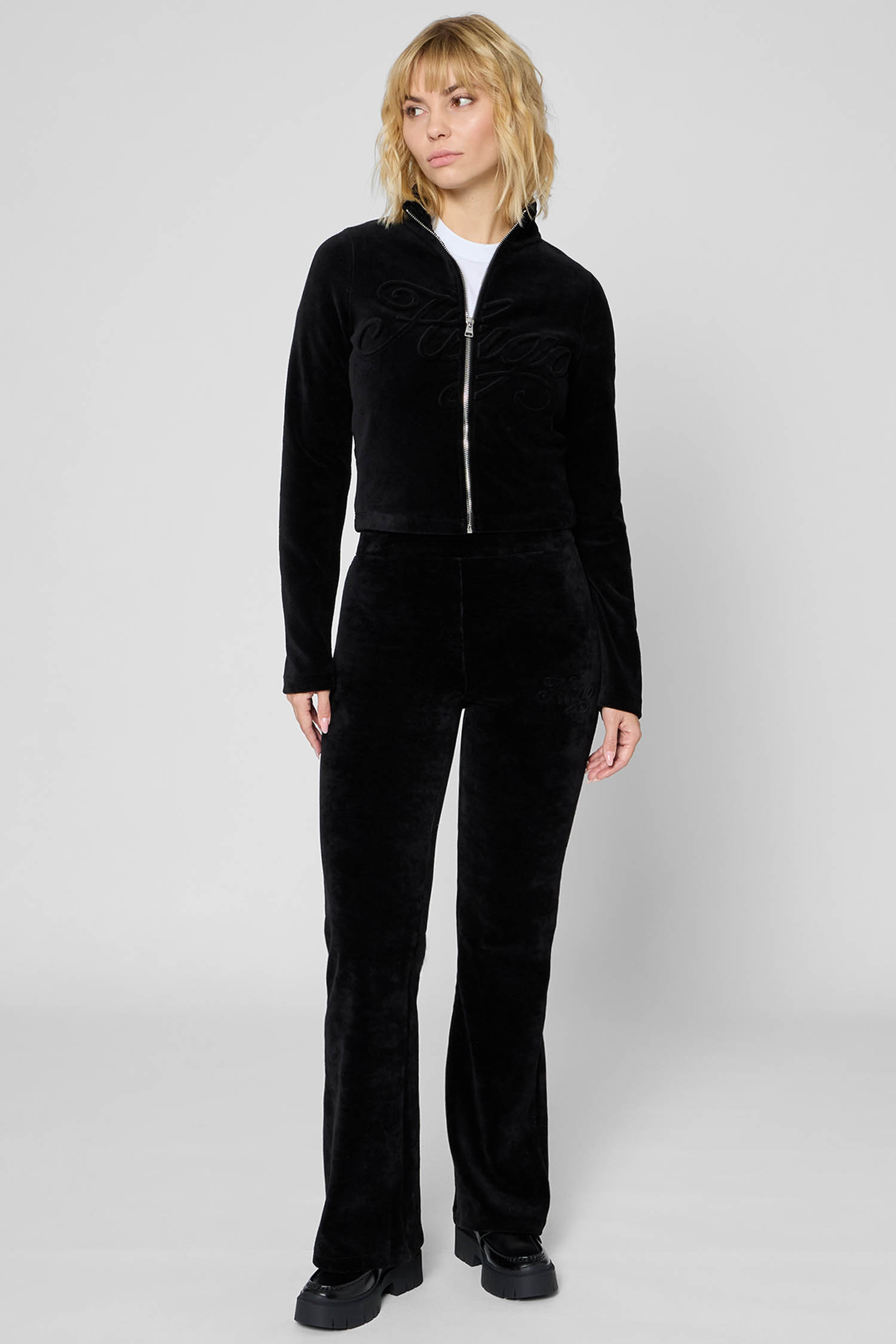 Жіноча чорна спортивна кофта HUGO BLUE 50549486;001