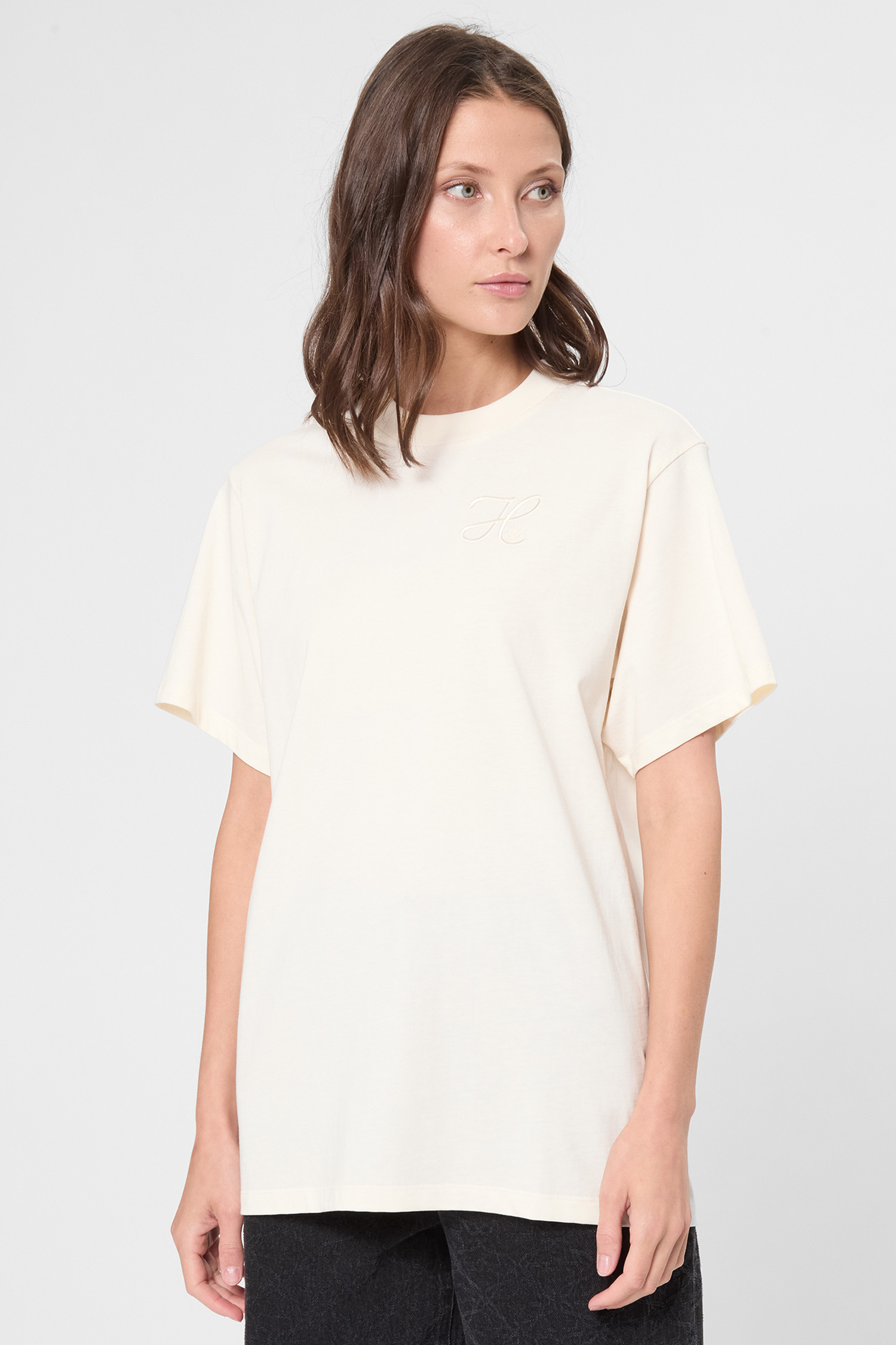 Жіноча біла футболка HUGO 50550901;118