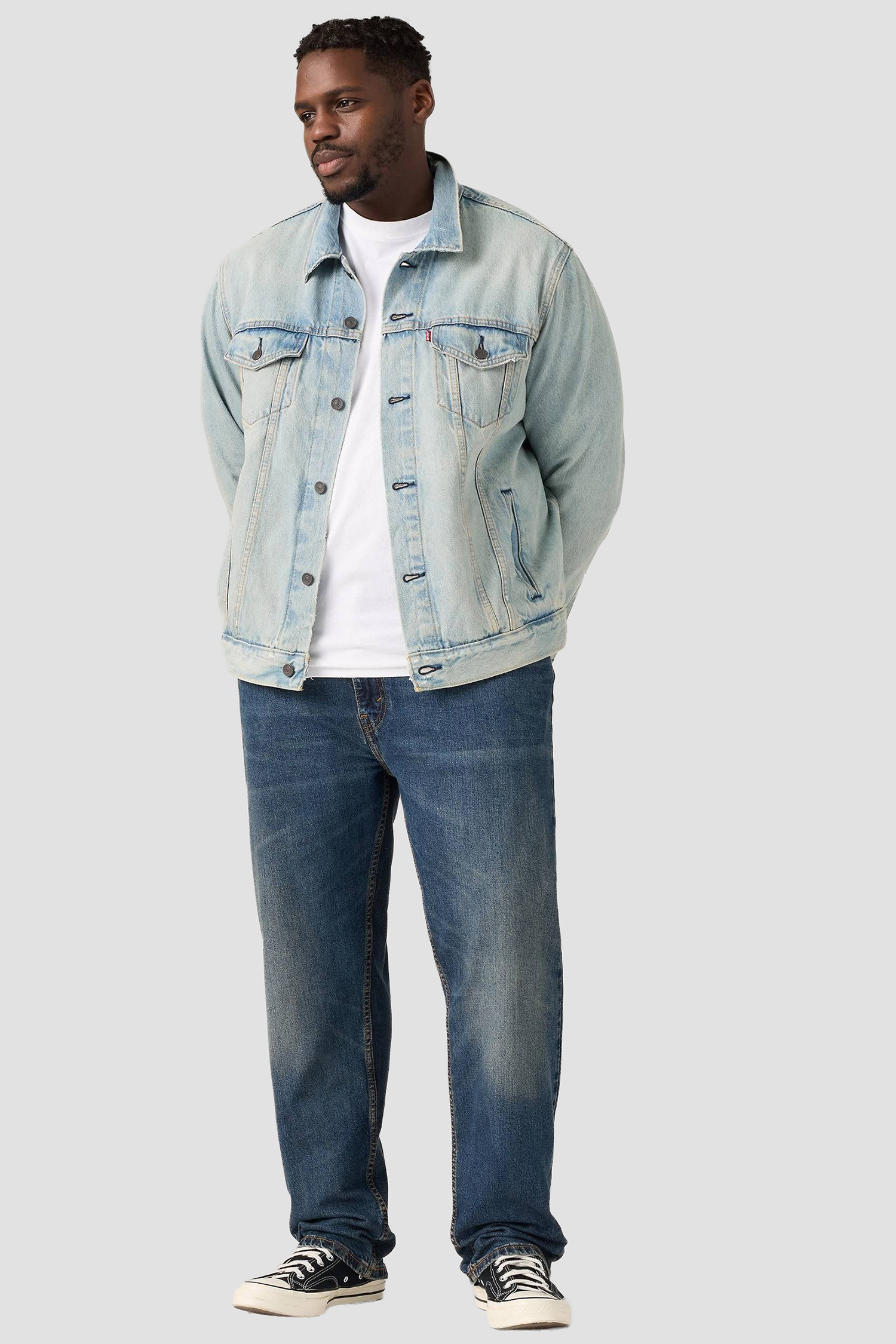 Чоловічі сині джинси 502™ Taper Fit Levi’s® 59684;0161