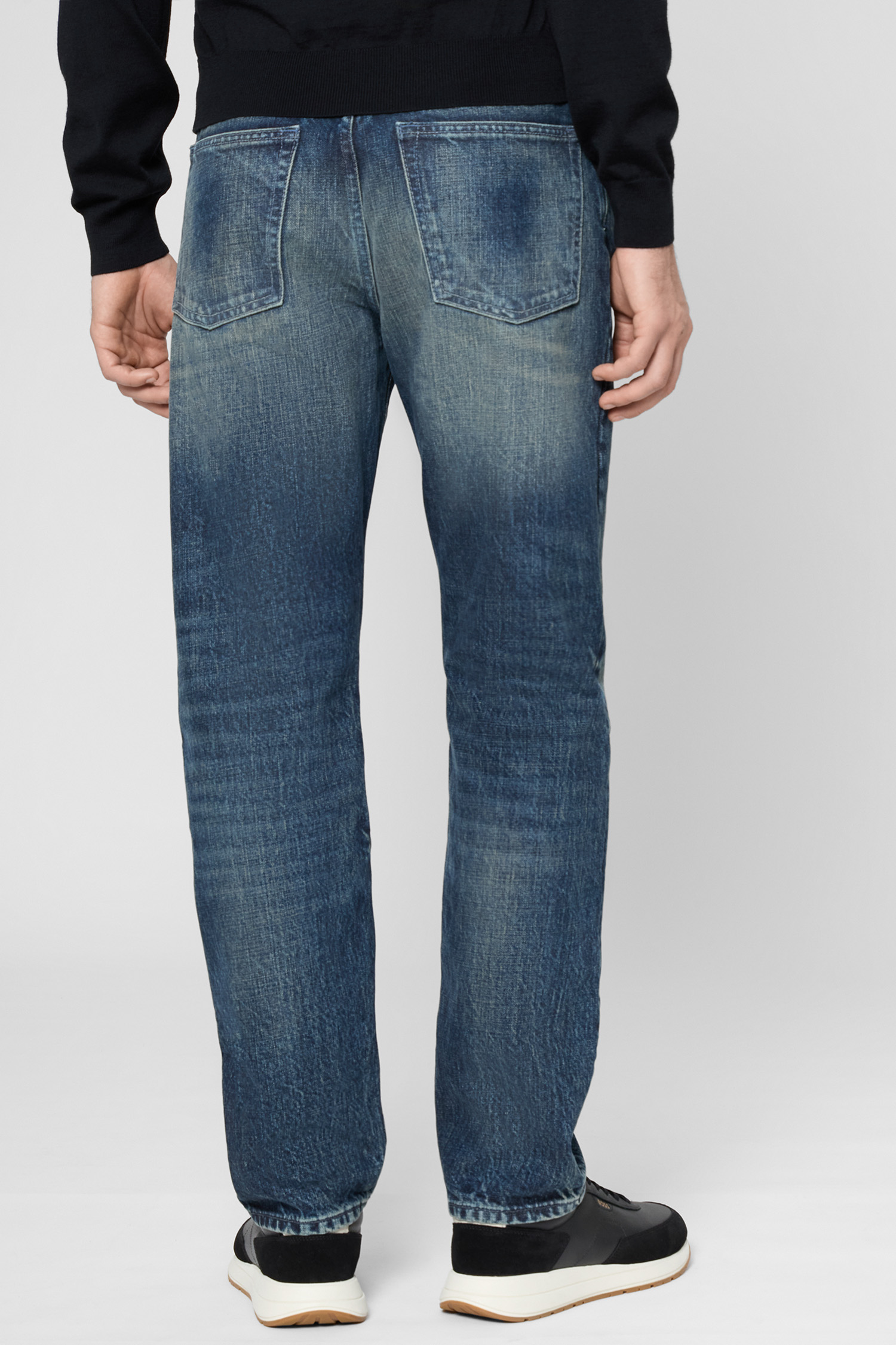 Чоловічі темно-сині джинси BOSS 50548044;422