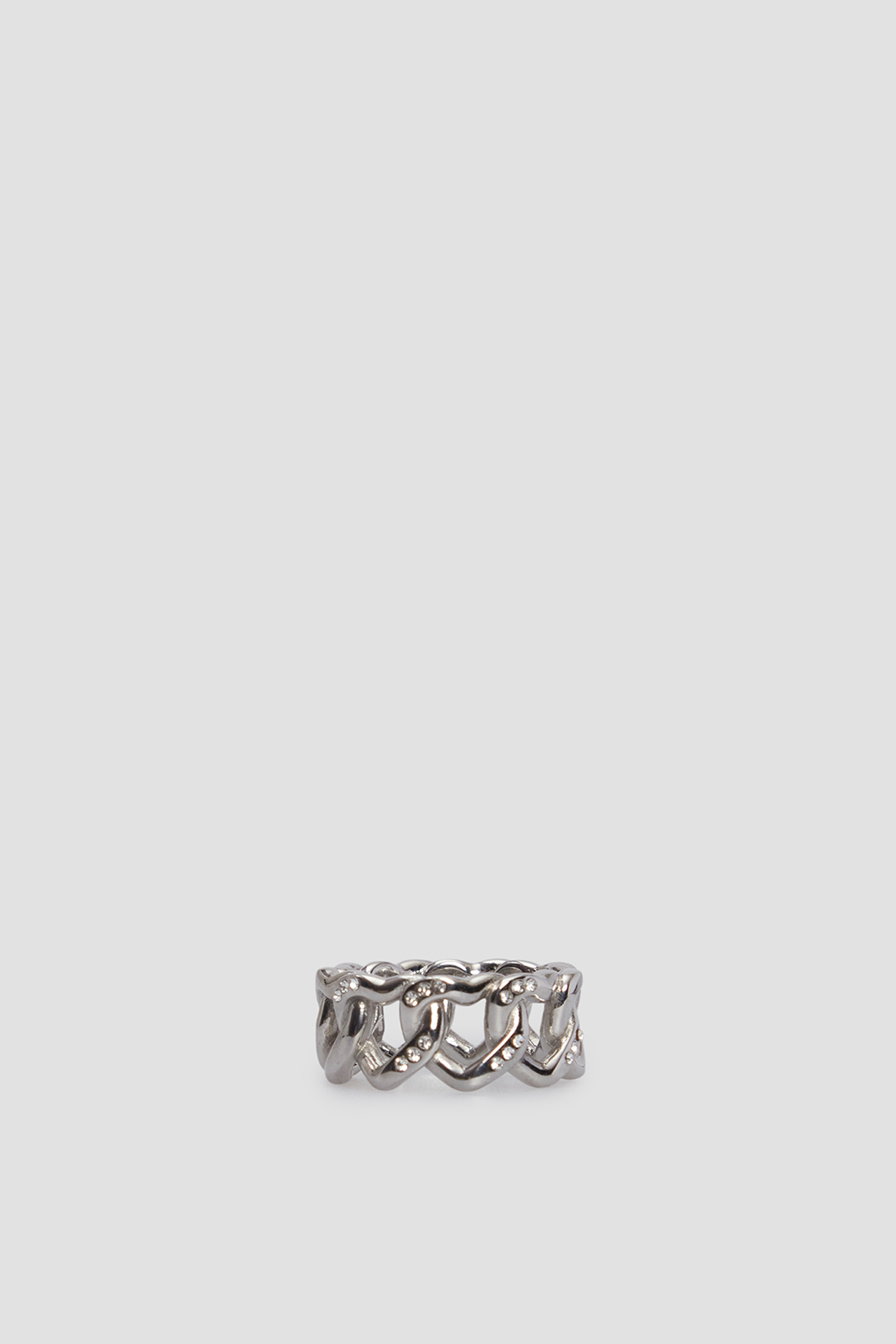 Женское серебристое кольцо HUGO 50516045;040