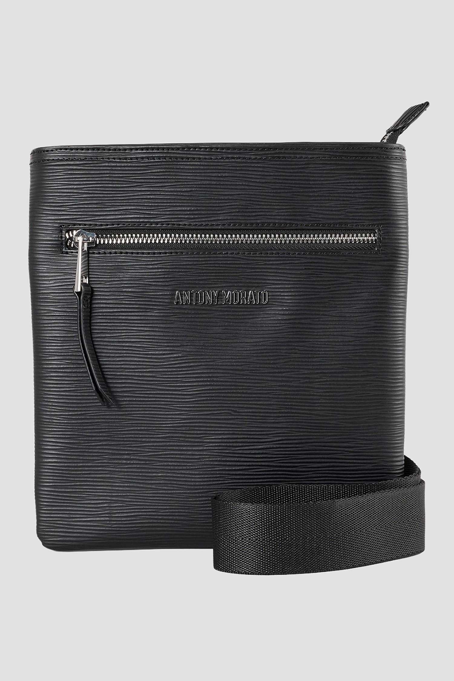 Чоловіча чорна сумка Antony Morato MMAB00442.FA210074;9000