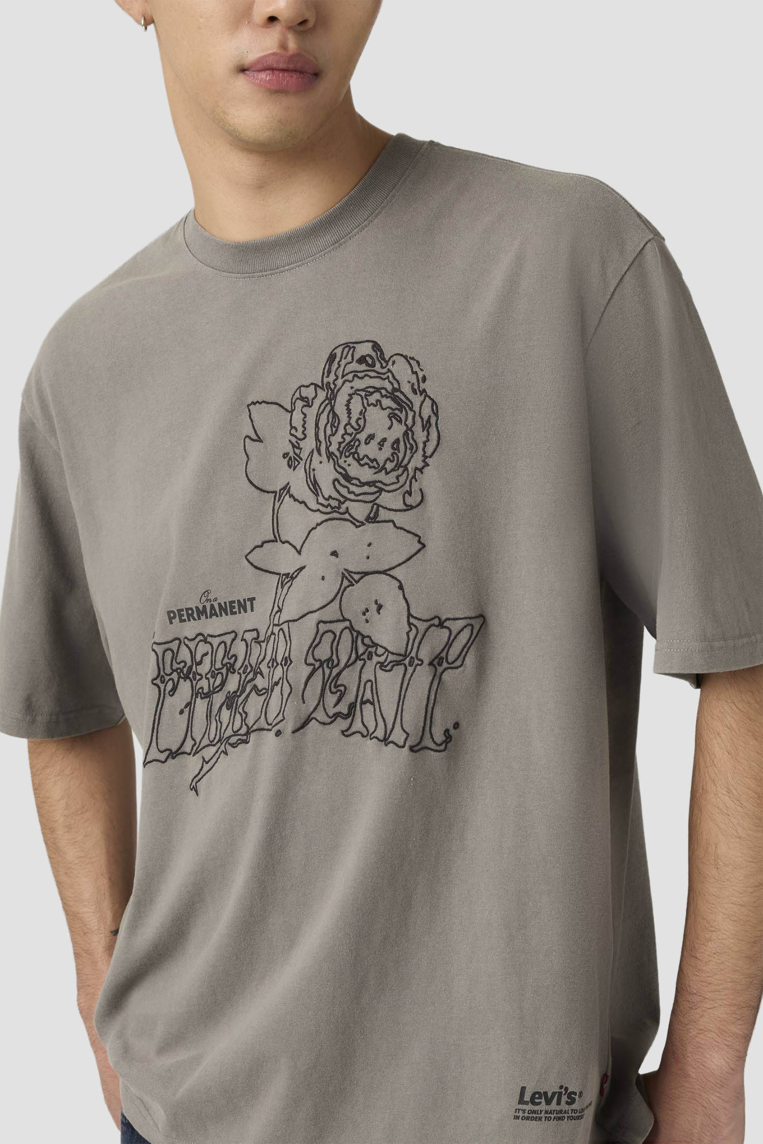Чоловіча сіра футболка Levi’s® A5805;0064