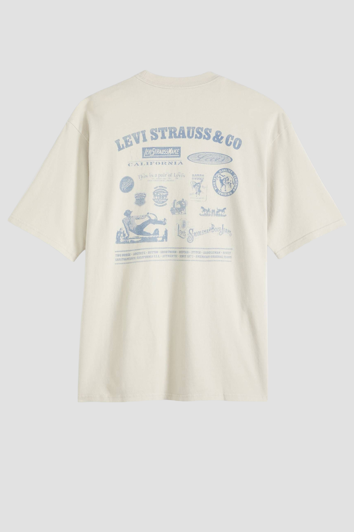 Чоловіча біла футболка Levi’s® 003XL;0001