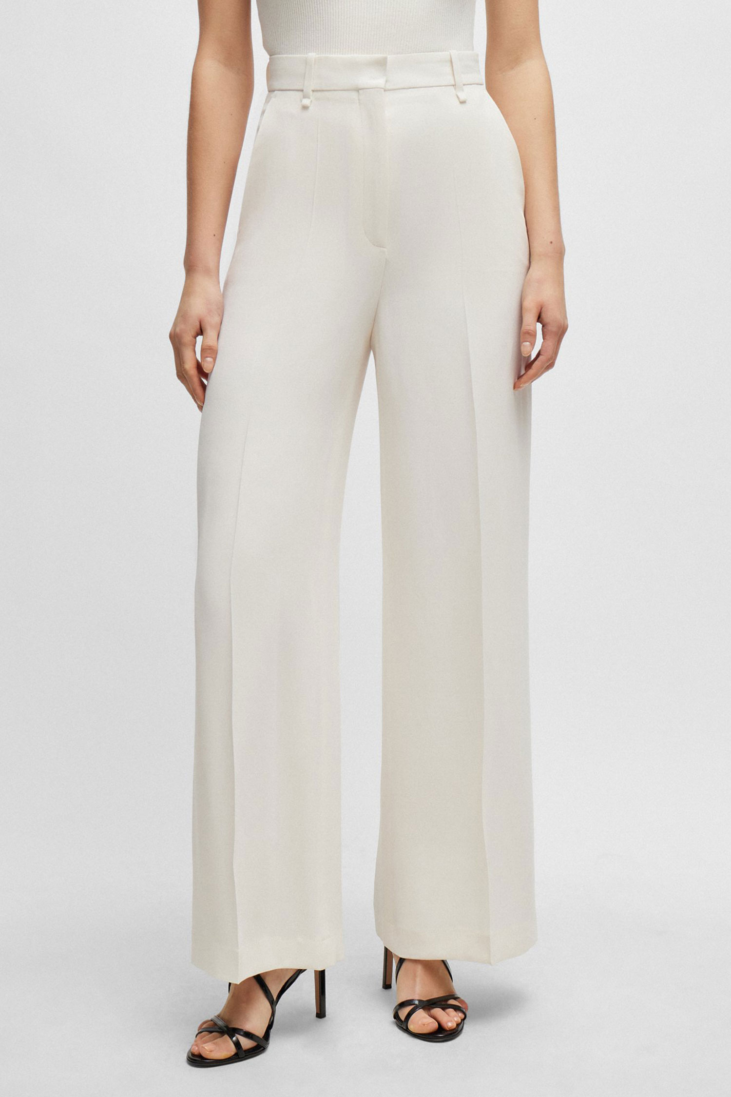 Жіночі білі брюки BOSS 50510115;118
