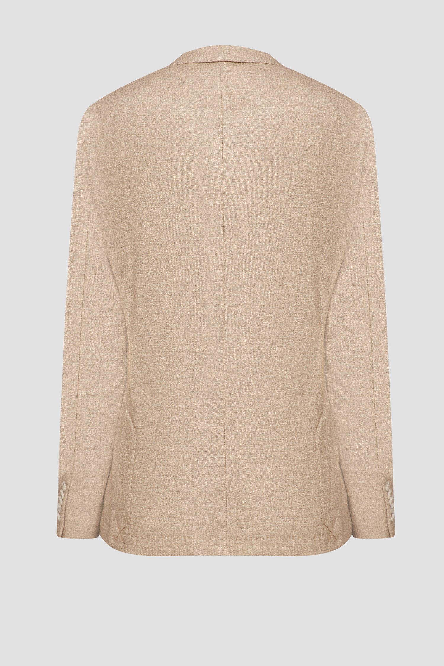 Мужской бежевый шерстяной блейзер BOSS 50498291;260