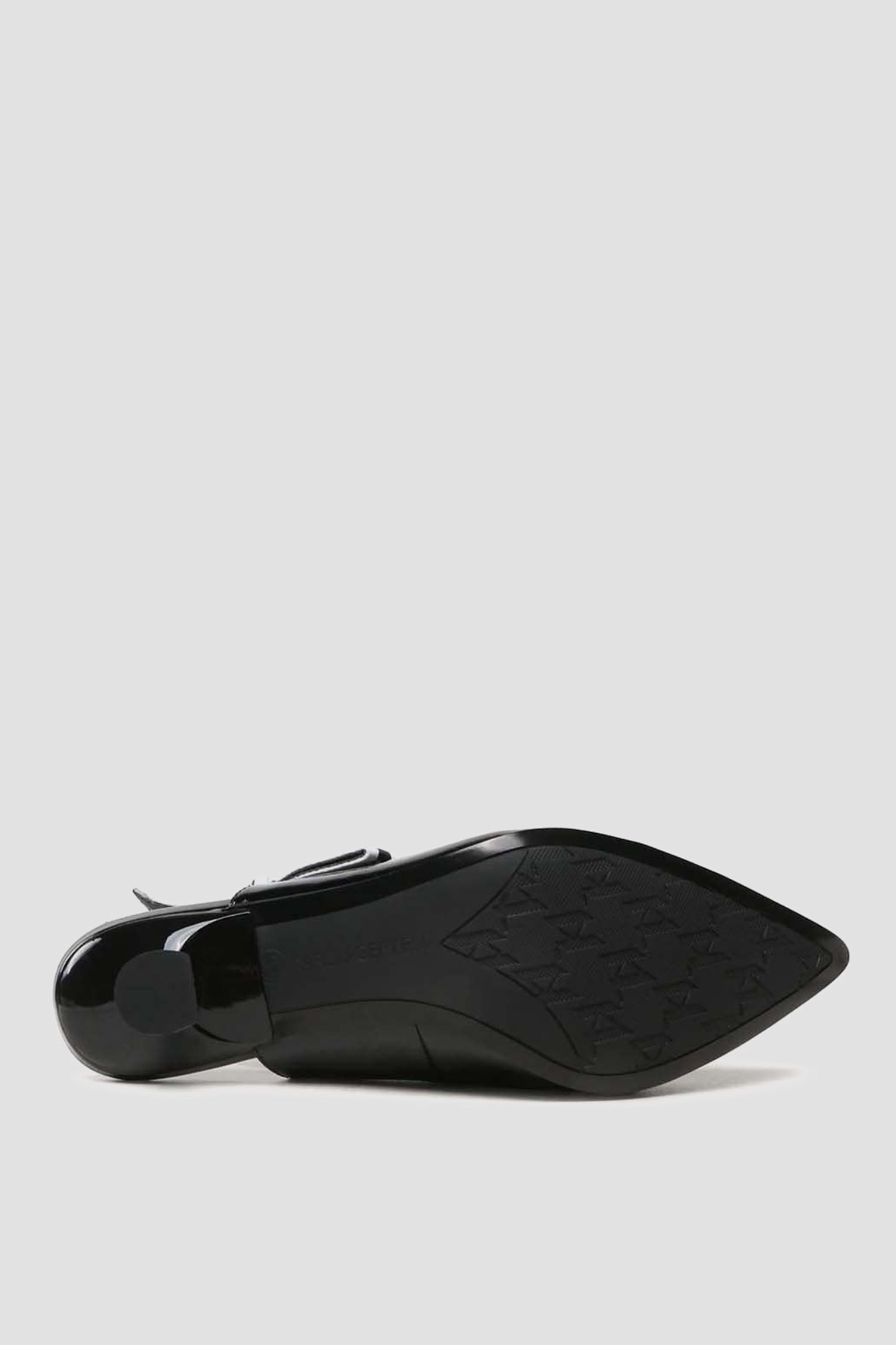 Жіночі чорні шкіряні слінгбеки Karl Lagerfeld KL32708A;1BP