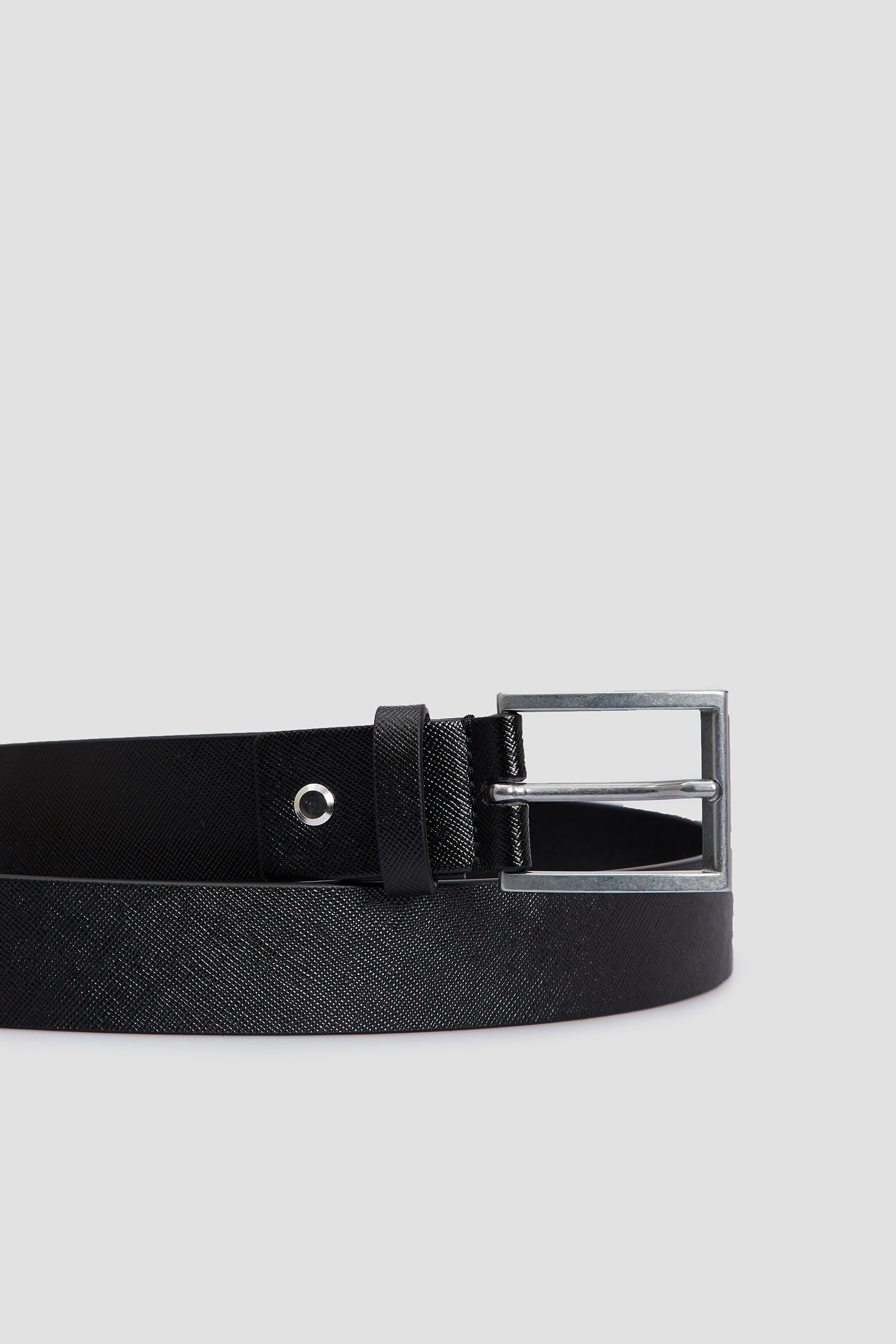 Мужской черный ремень Guess BM7794.P4135;BLA