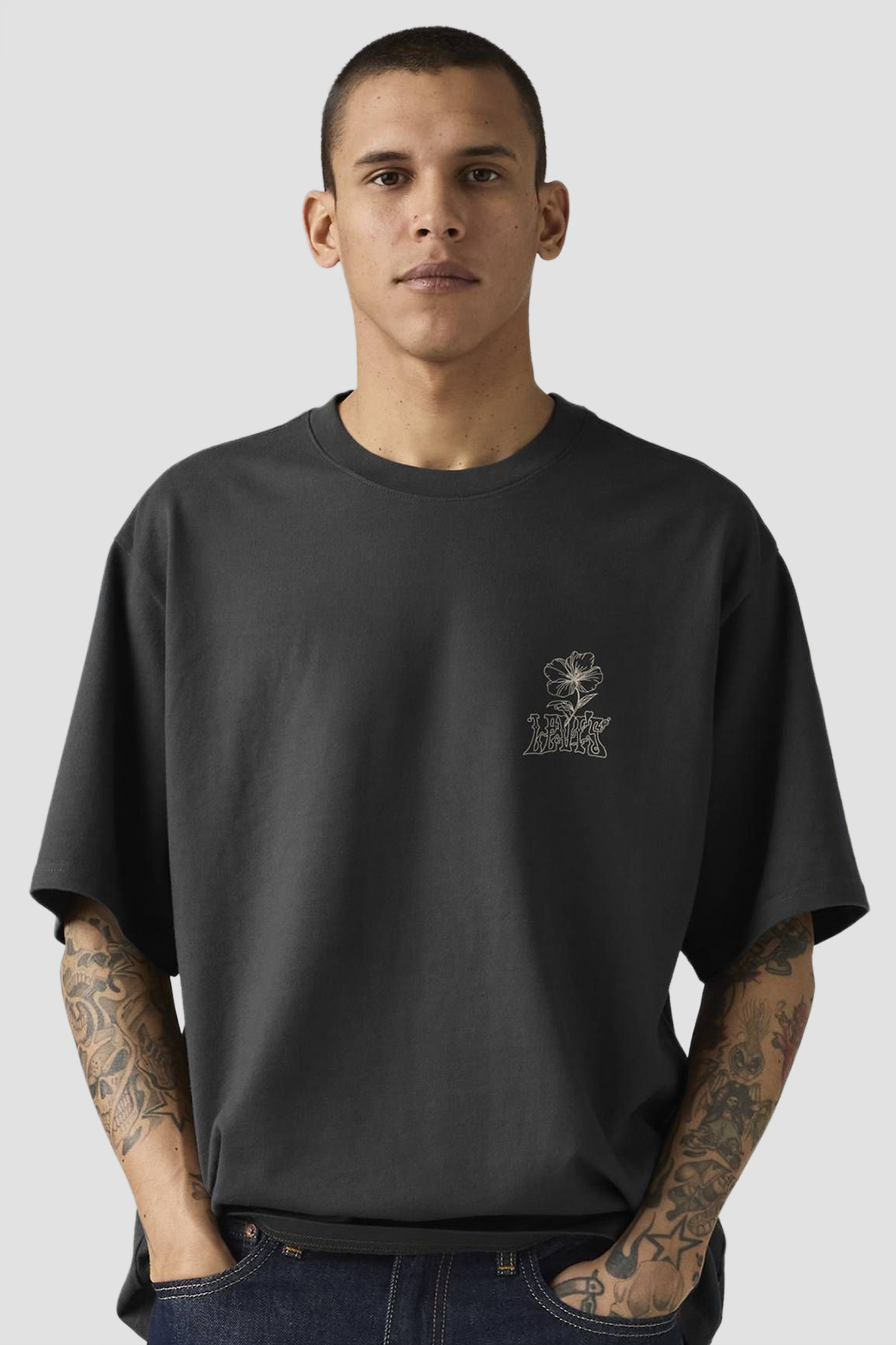 Чоловіча чорна футболка Levi’s® A5805;0062