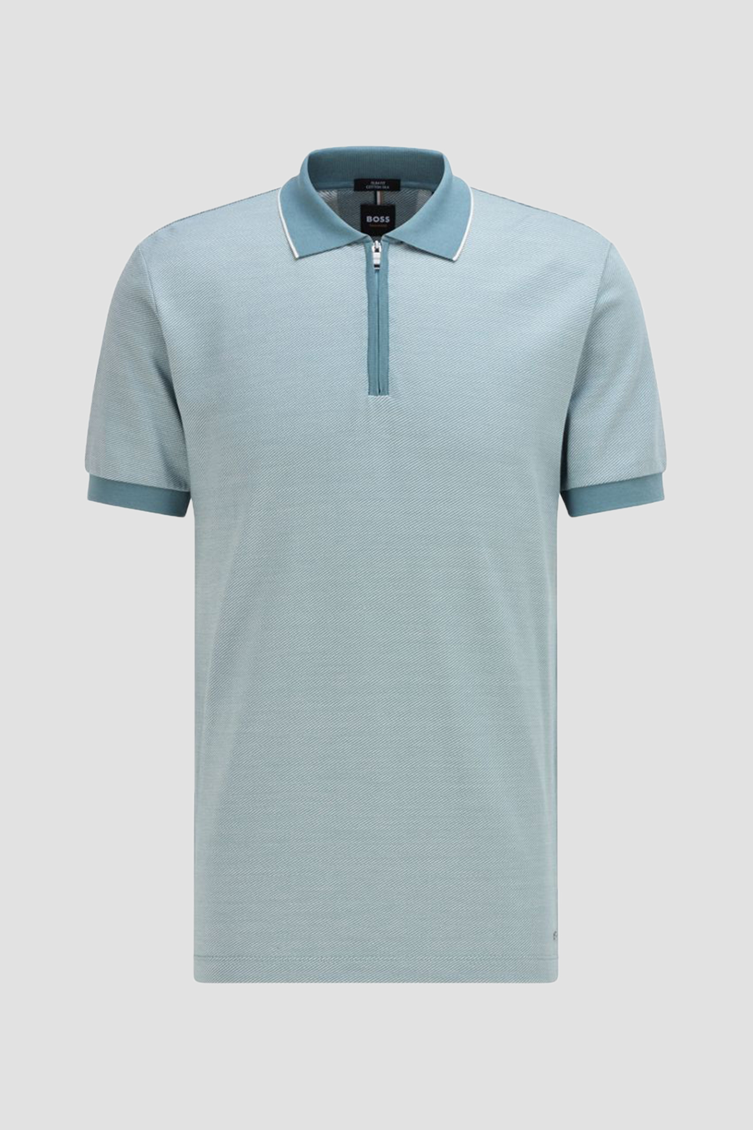 Мужское голубое поло BOSS 50466379;440
