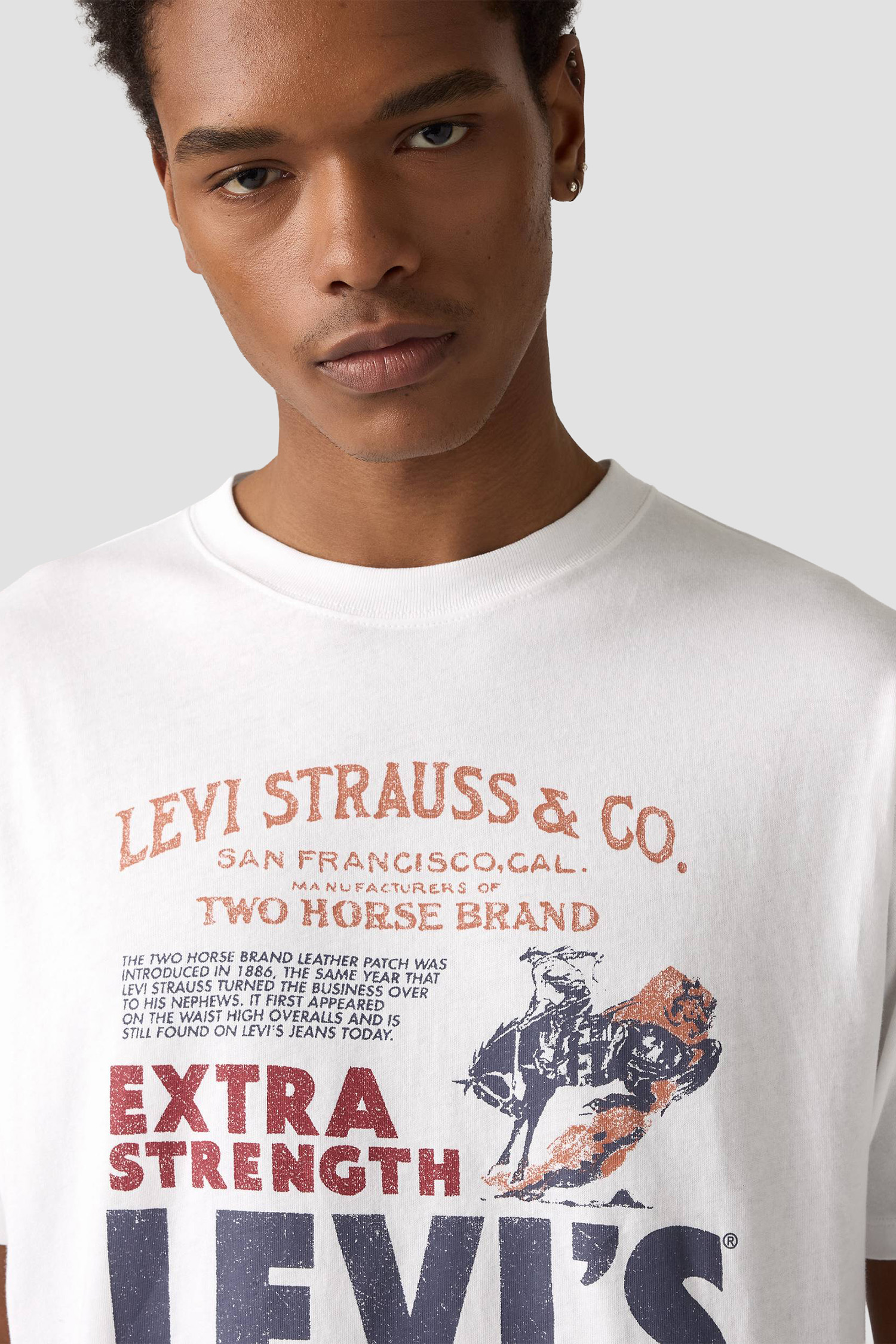 Чоловіча біла футболка Levi’s® 87373;0225