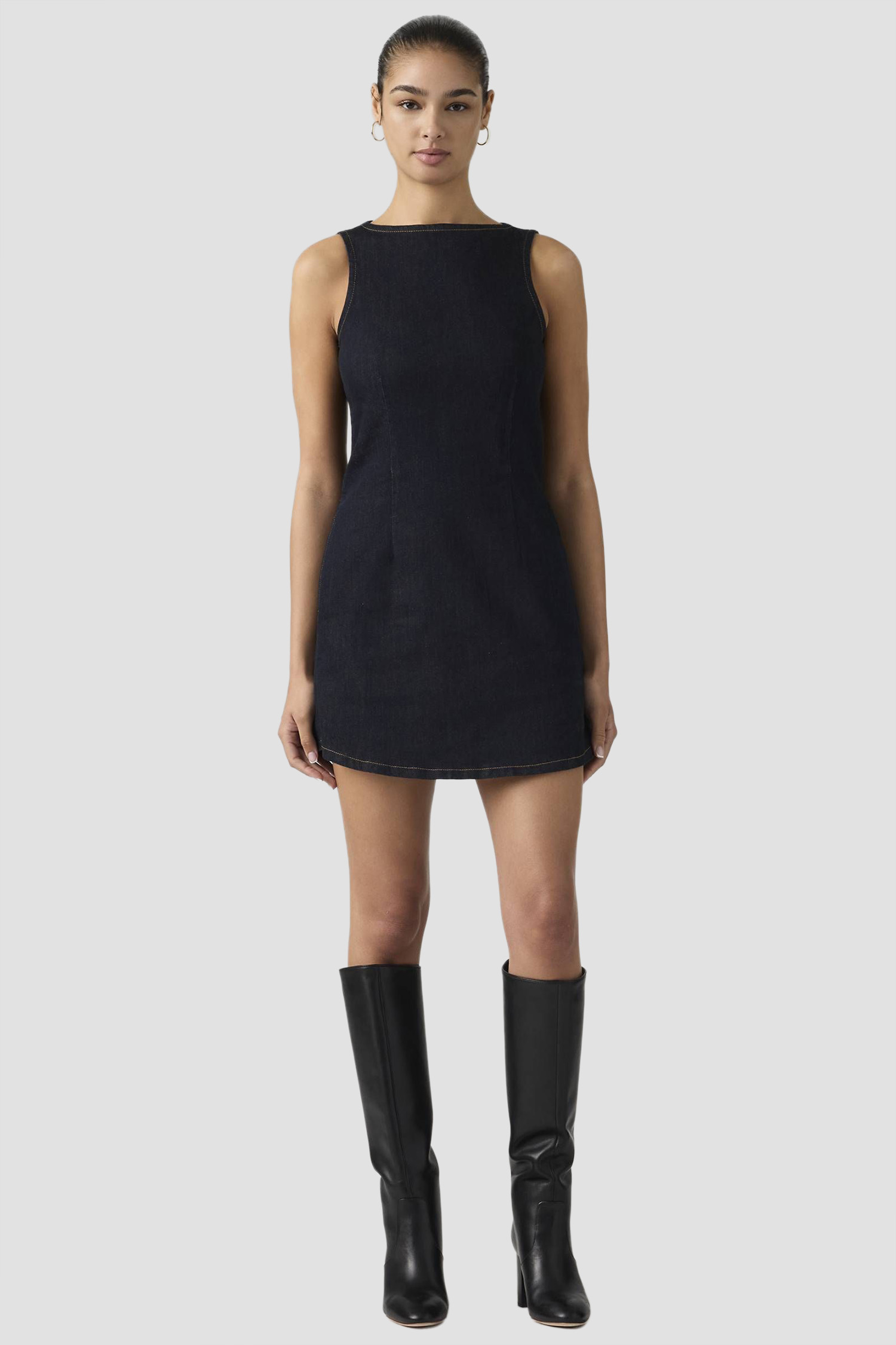 Женское темно-синее джинсовое платье Levi’s® 005EN;0000