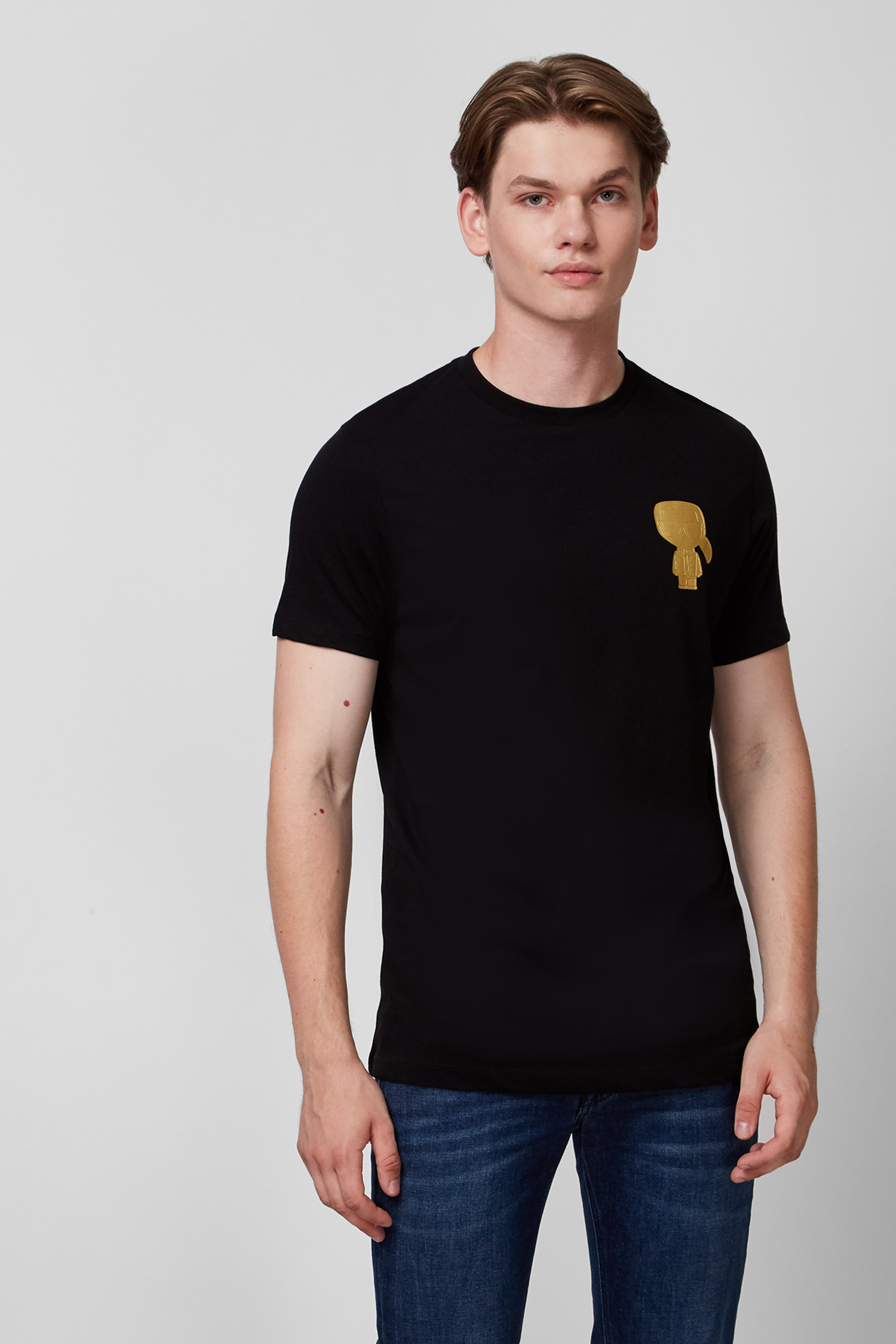 Черная футболка для парней Karl Lagerfeld 511224.755080;990