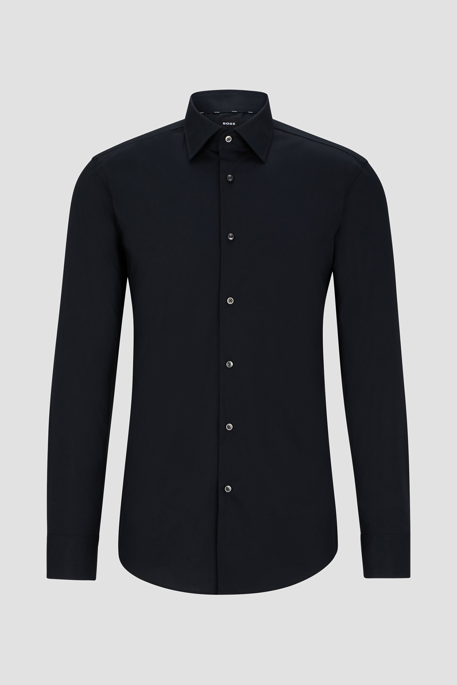 Мужская черная рубашка BOSS 50469345;001
