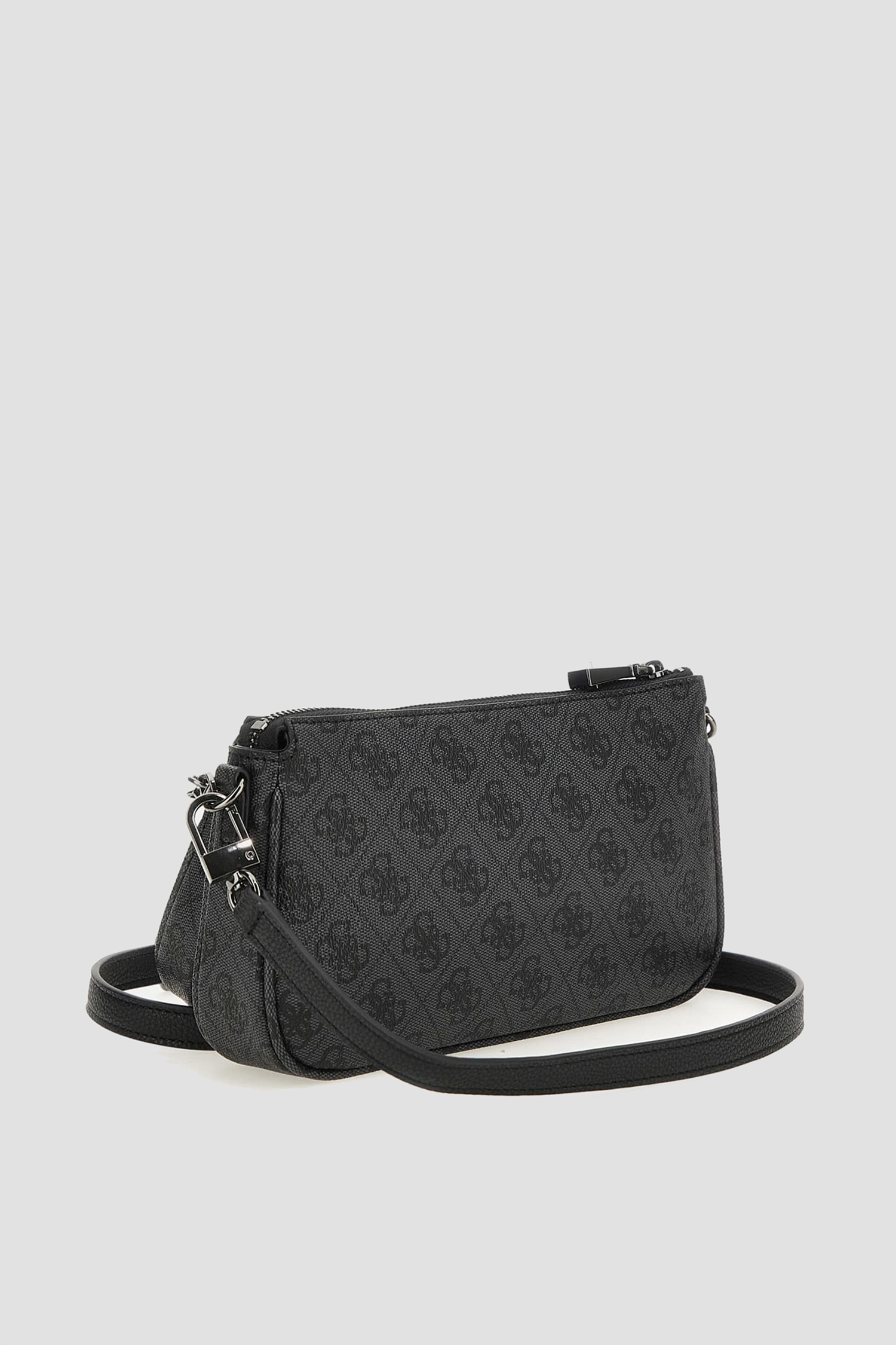 Женская темно-серая сумка с узором Guess HWBG78.79710;CLO