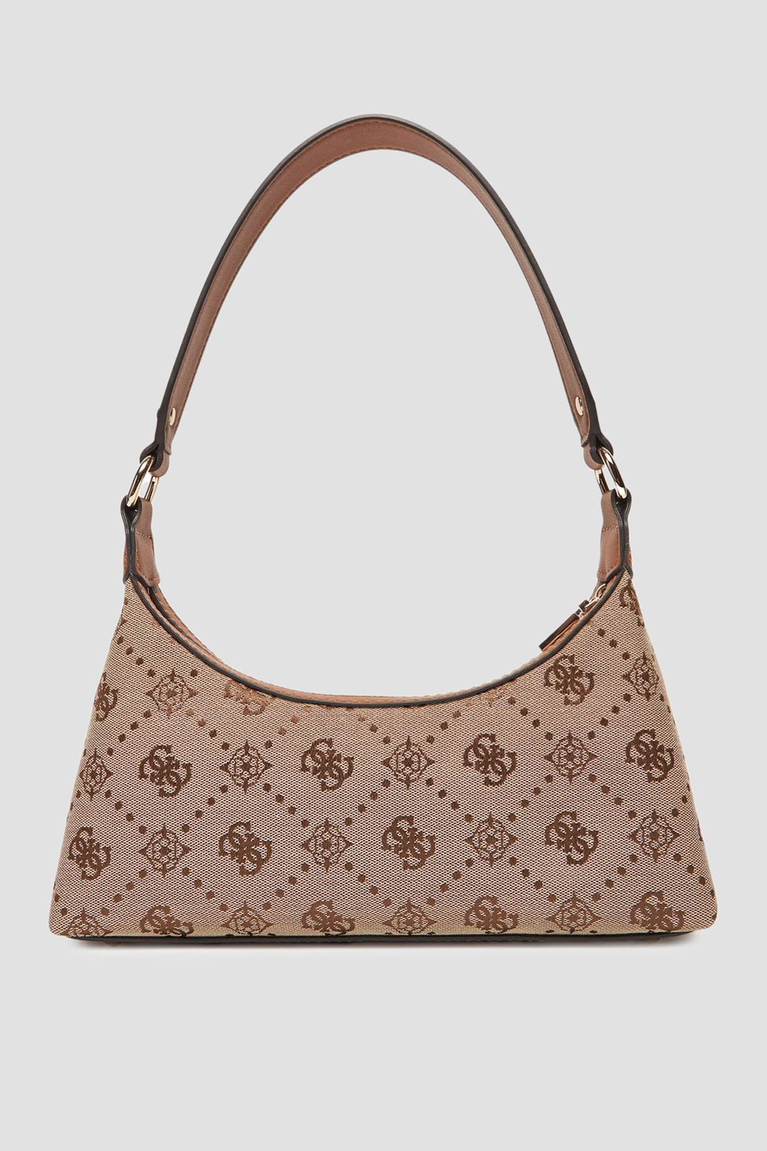 Женская коричневая сумка с узором Guess HWJP96.54170;LTL