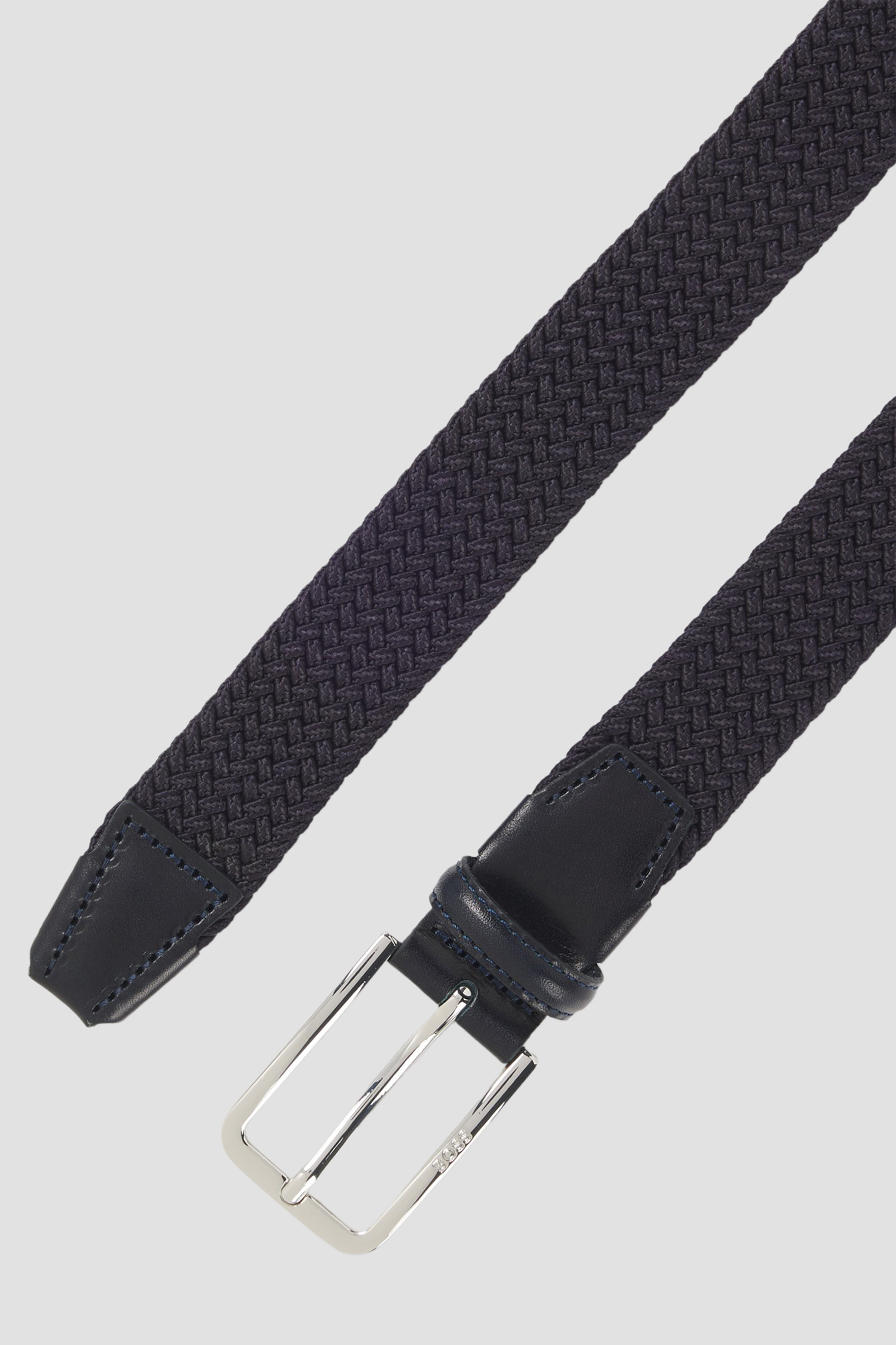 Чоловічий темно-синій ремінь BOSS 50481026;410