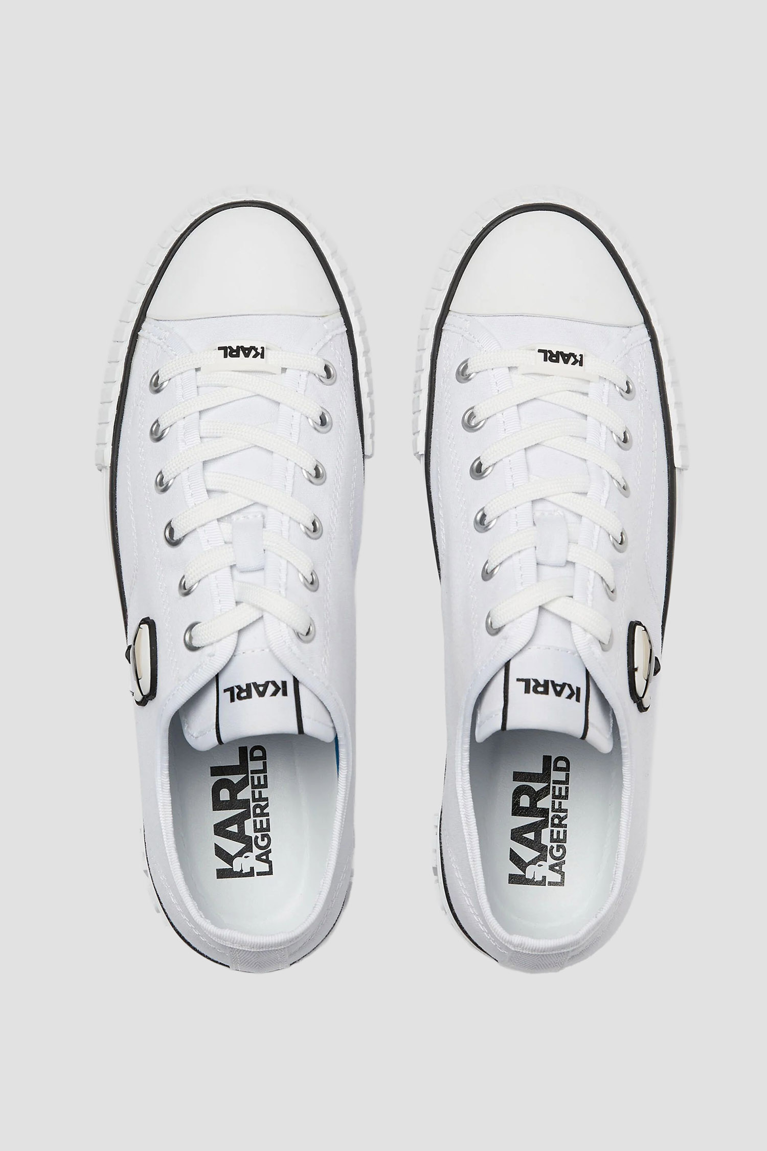 Жіночі білі кеди KAMPUS MAX Karl Lagerfeld KL60424;911