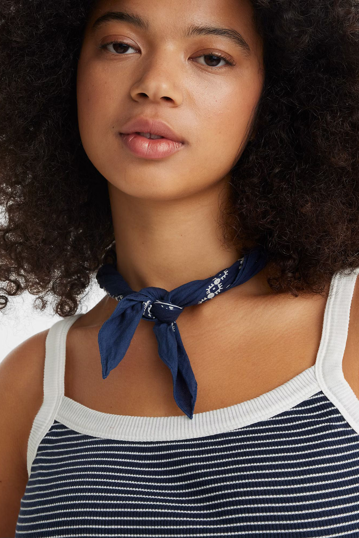 Жіноча темно-синя майка у смужку Levi’s® A7420;0006