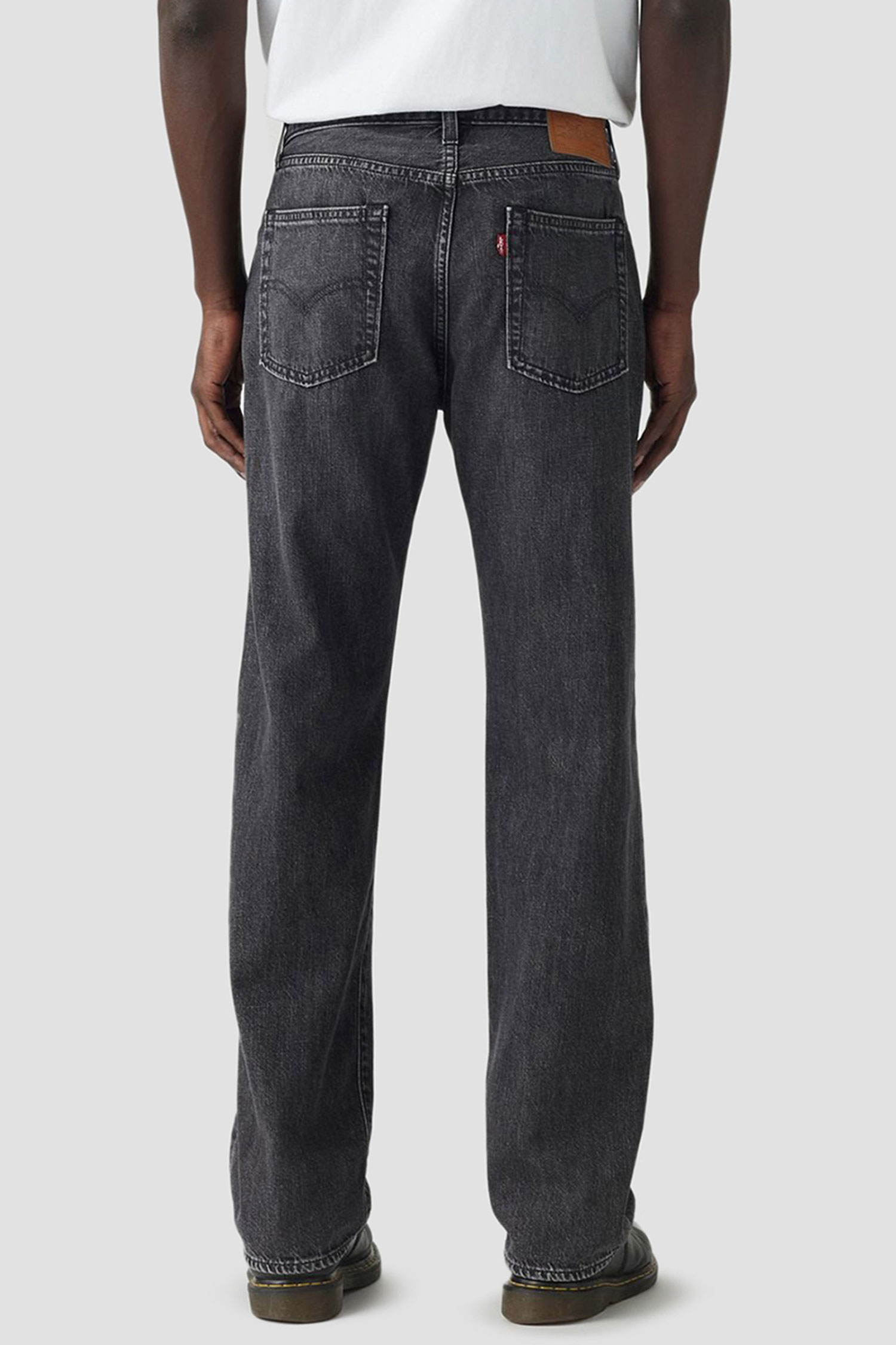 Чоловічі чорні джинси 555™ Relaxed Straight Levi’s® 000LO;0010