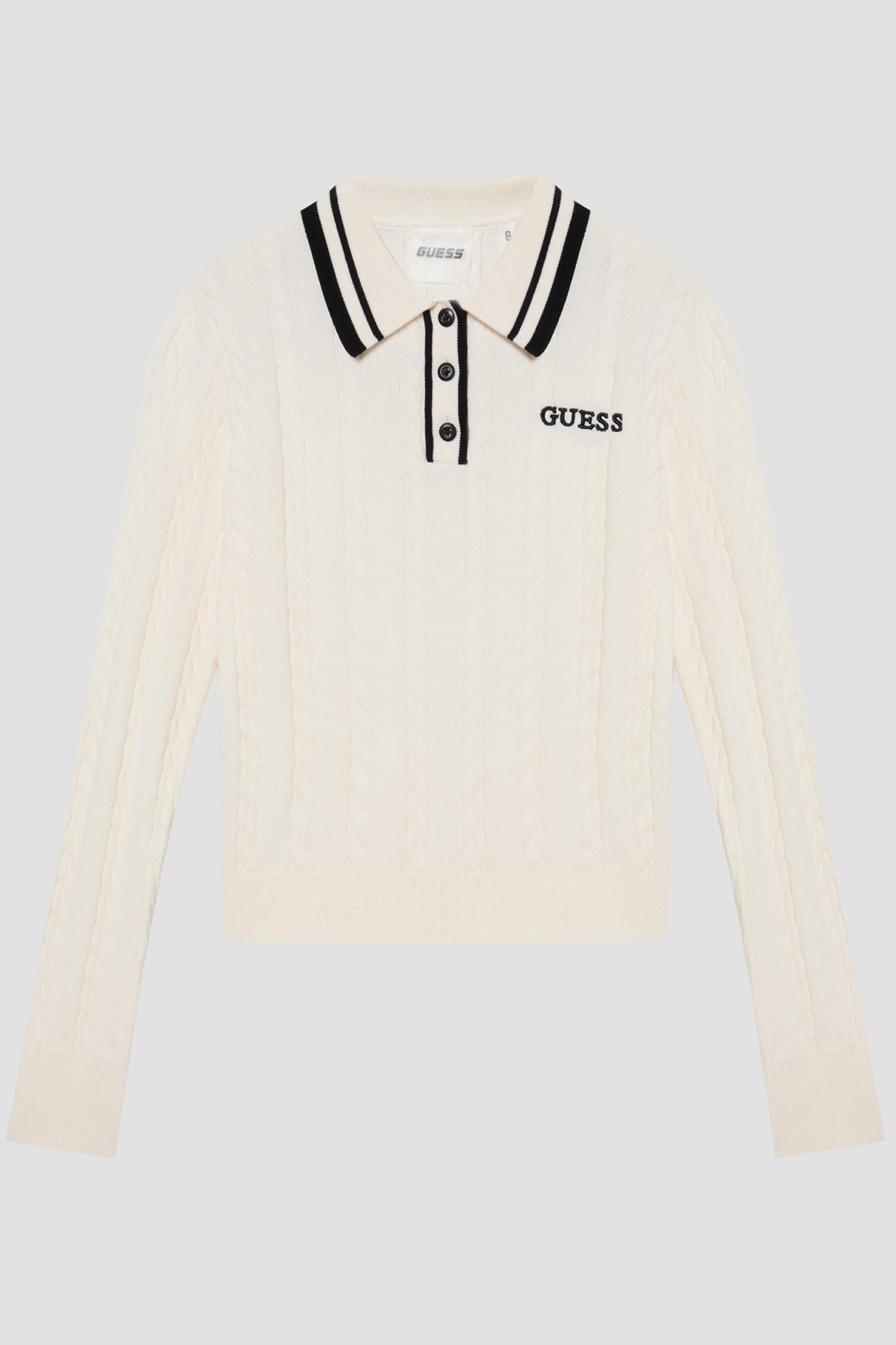 Дитяче біле поло Guess Kids J6RR15.Z4652;G1O6
