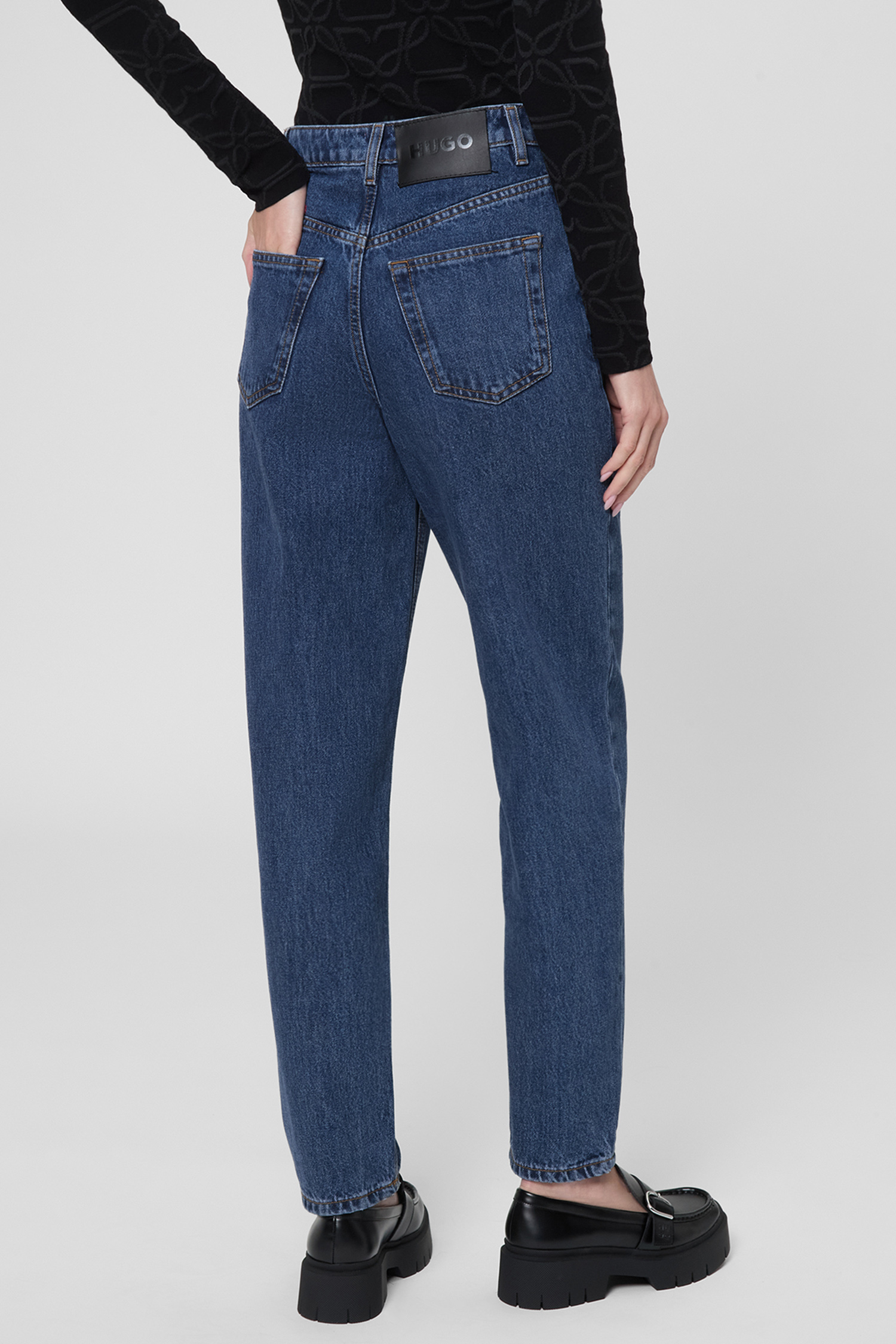Женские синие джинсы HUGO 50542462;420