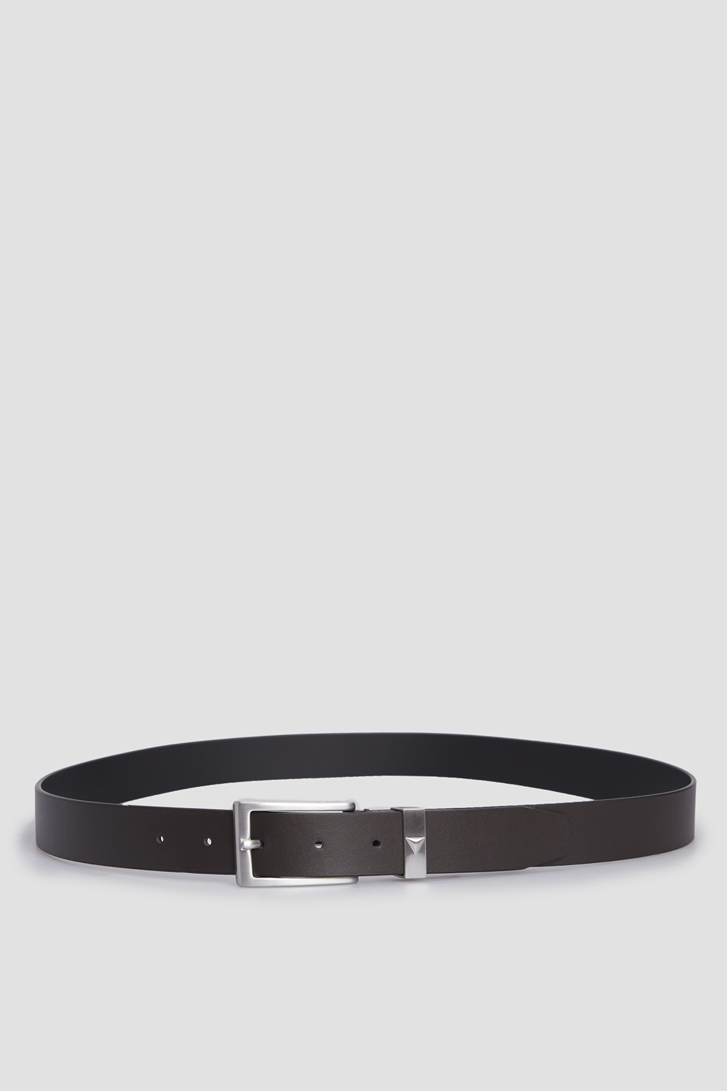 Чоловічий темно-коричневий шкіряний ремінь Guess BMCLSL.P4233;DKB